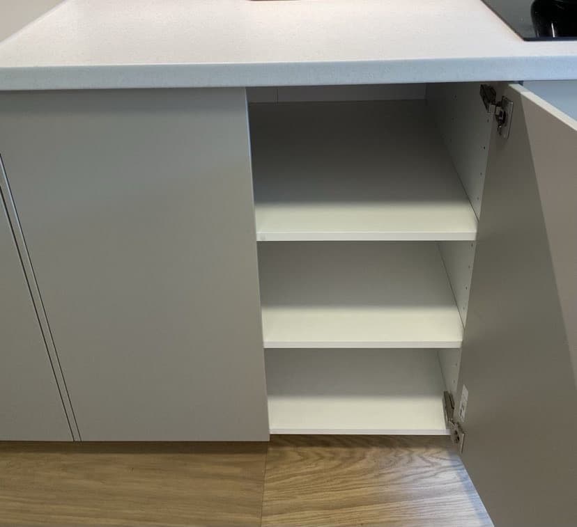 UTRUSTA shelf, white, 80x60 cm