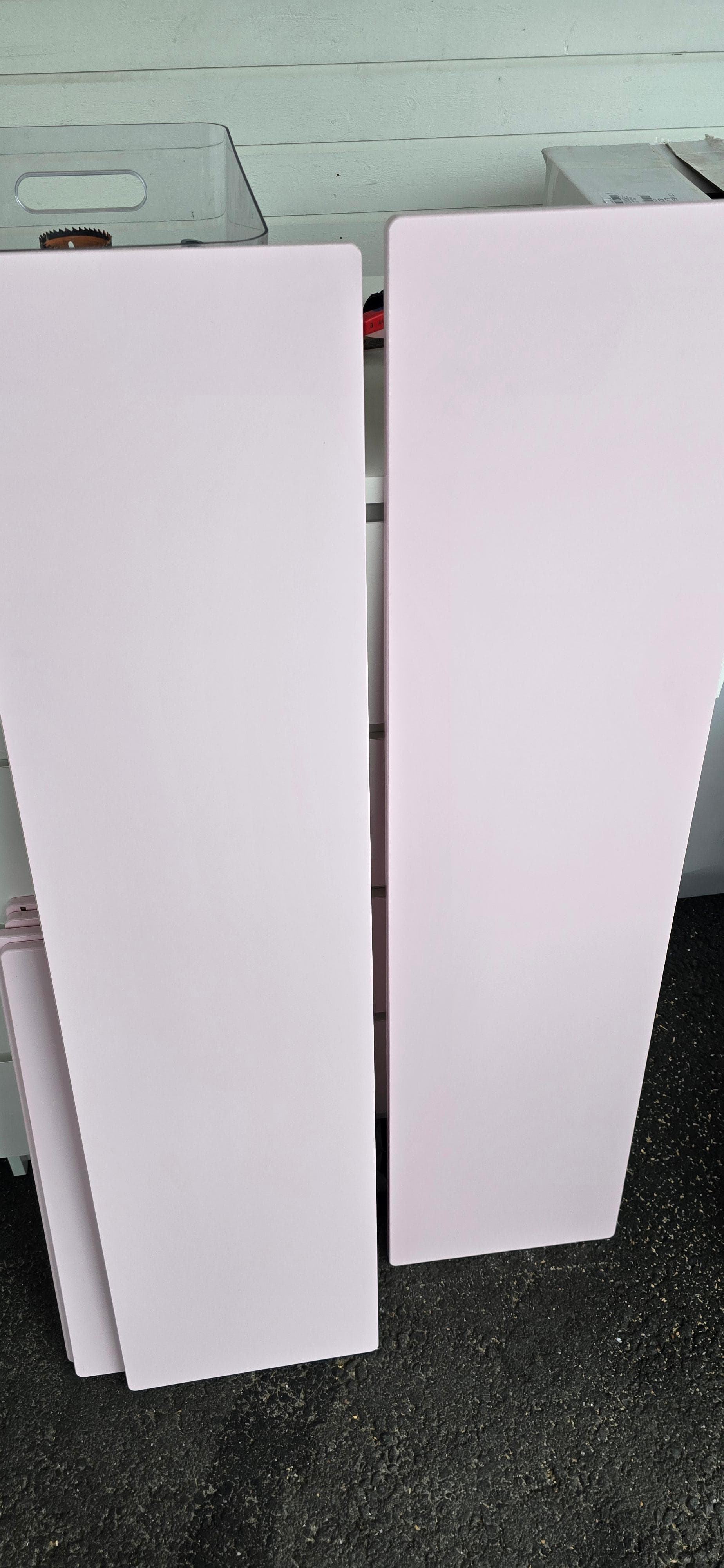 SMÅSTAD door, pale pink, 30x90 cm