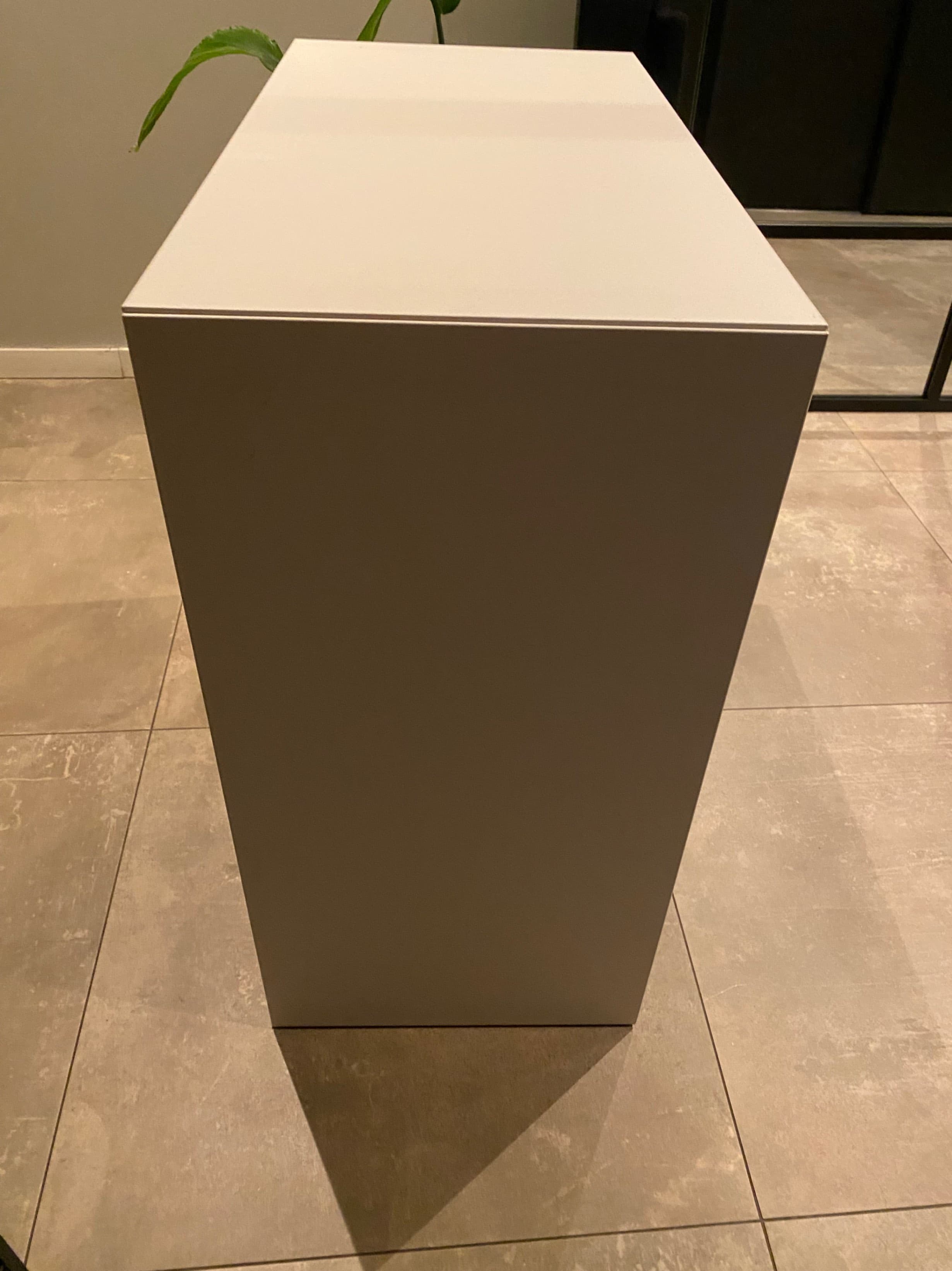 EKET cabinet combination with feet, white, 70x35x72 cm