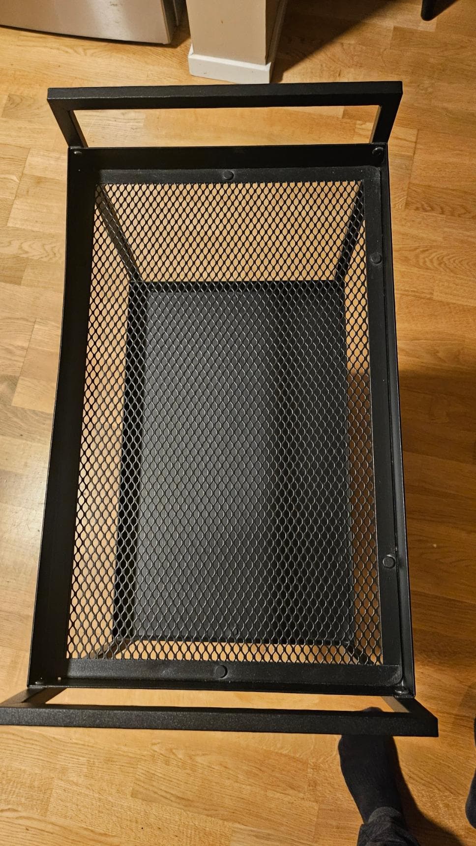 NISSAFORS trolley, black, 50.5x30x83 cm