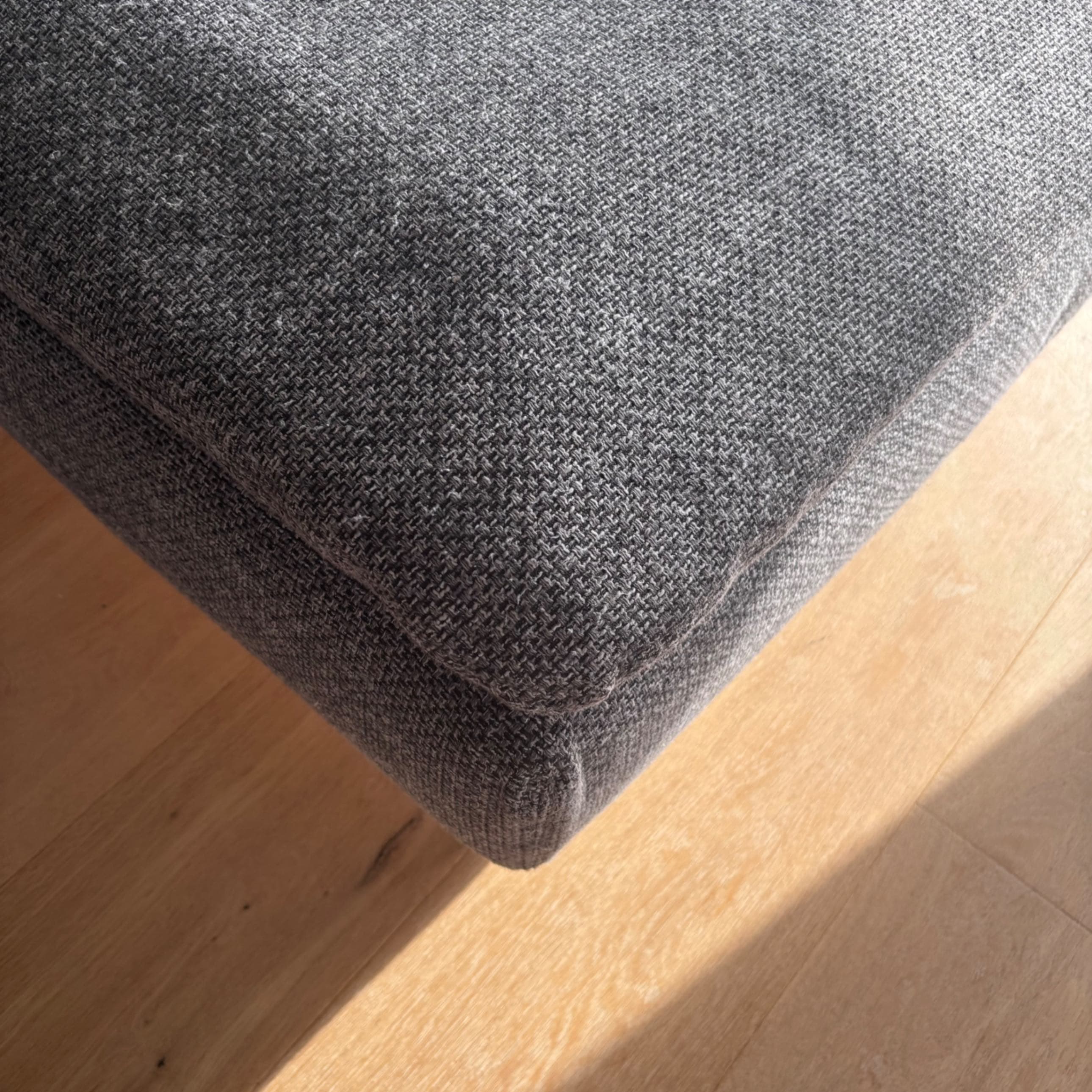 SÖDERHAMN footstool, Gunnared medium grey