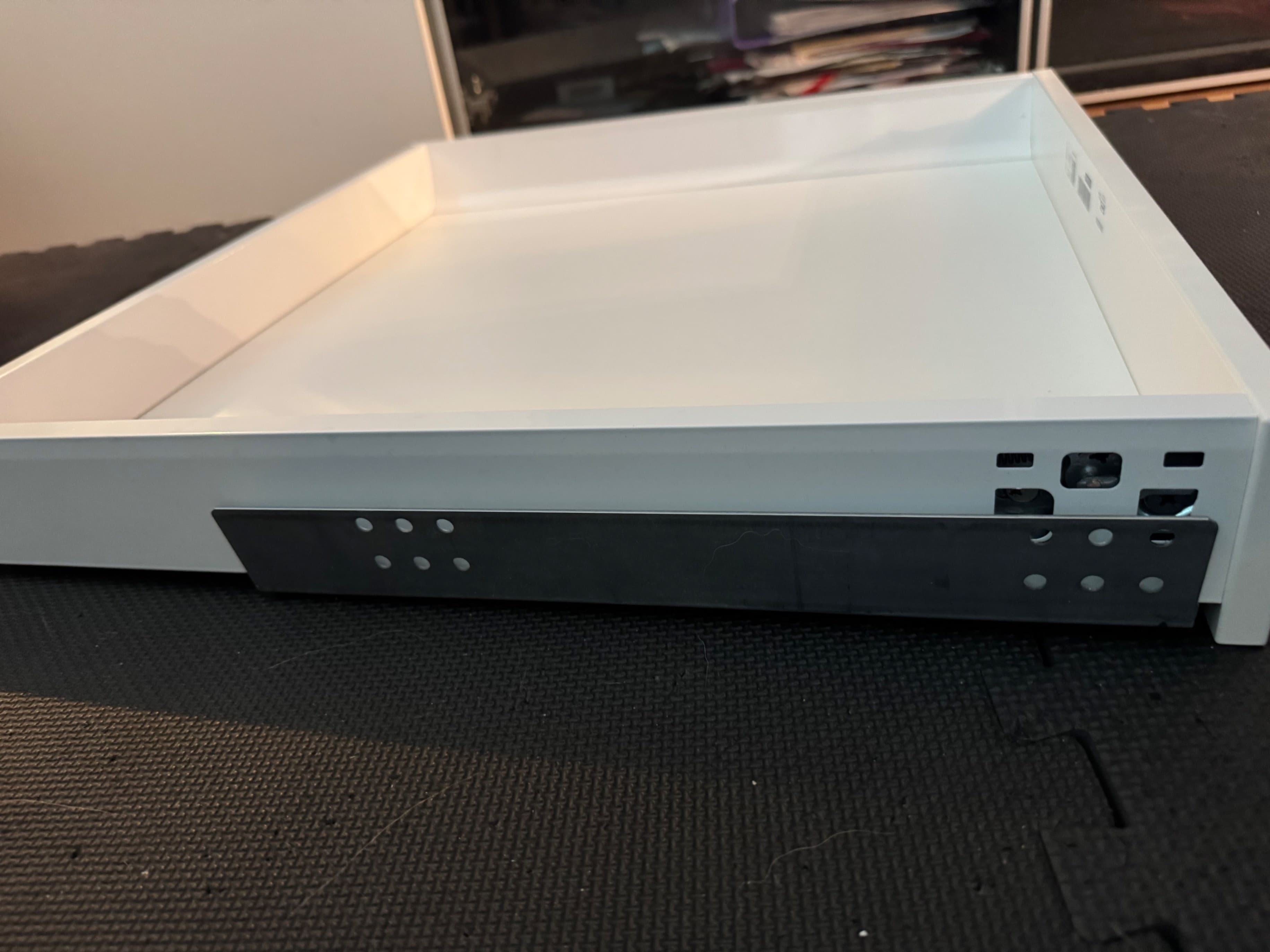MAXIMERA drawer, low, white, 60x60 cm