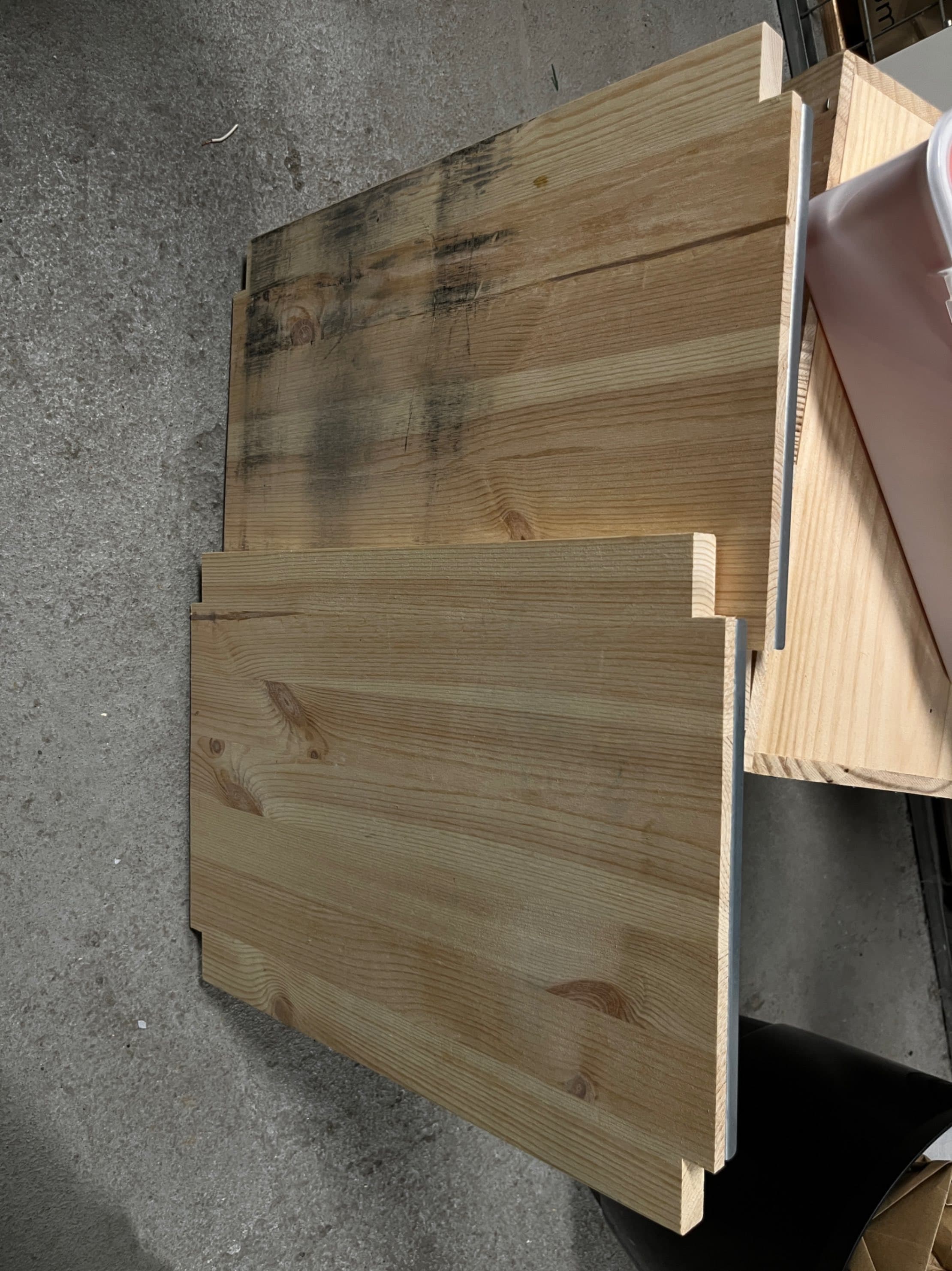 IVAR shelf, pine, 42x30 cm