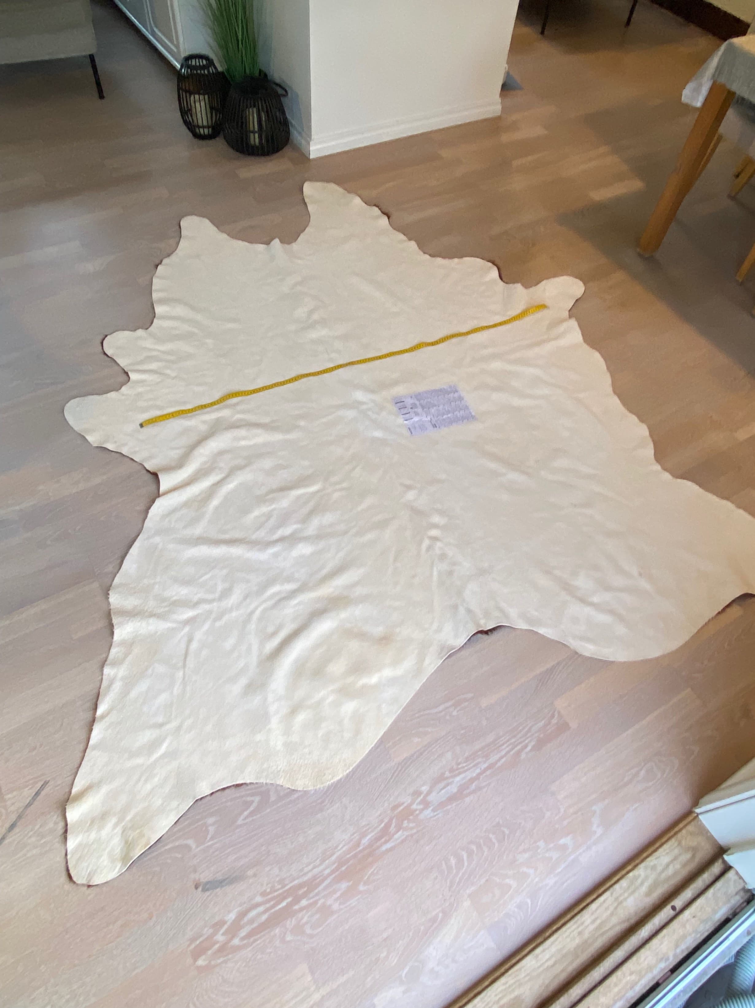 KOLDBY cow hide, brown