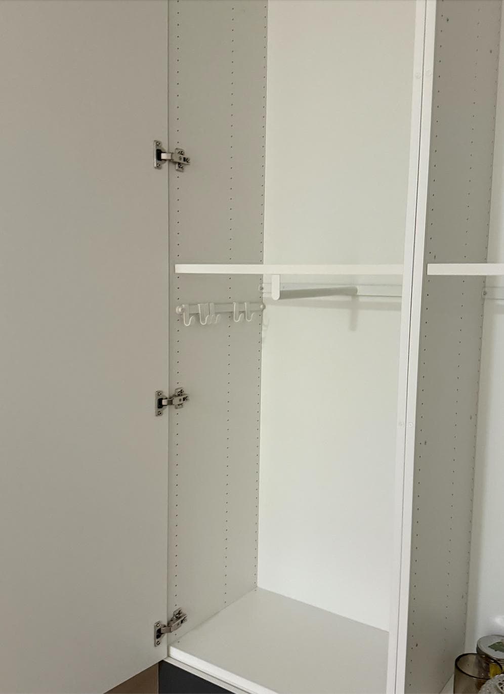 PLATSA frame, white, 80x40x180 cm