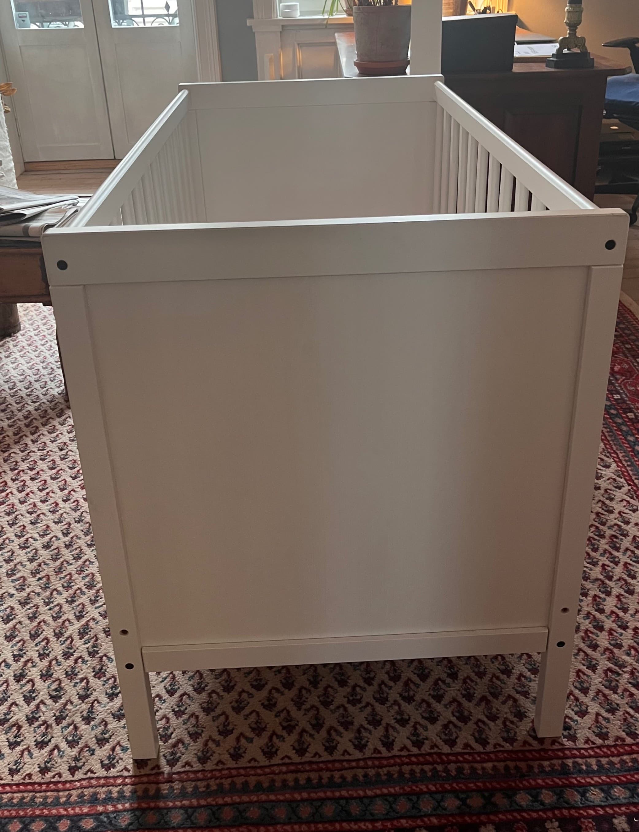 SUNDVIK cot, white, 60x120 cm