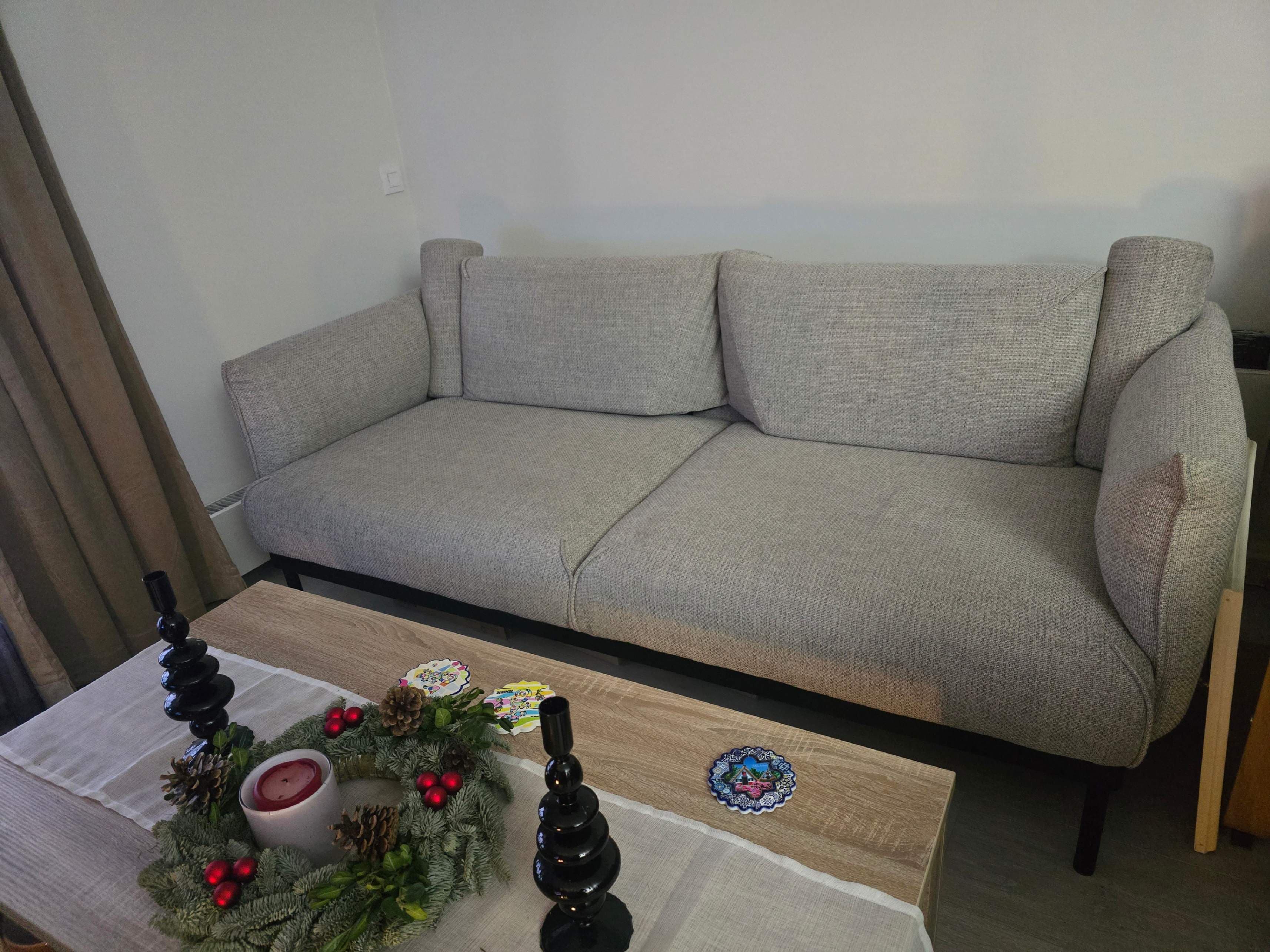 ÄPPLARYD 3-seat sofa, Lejde light grey