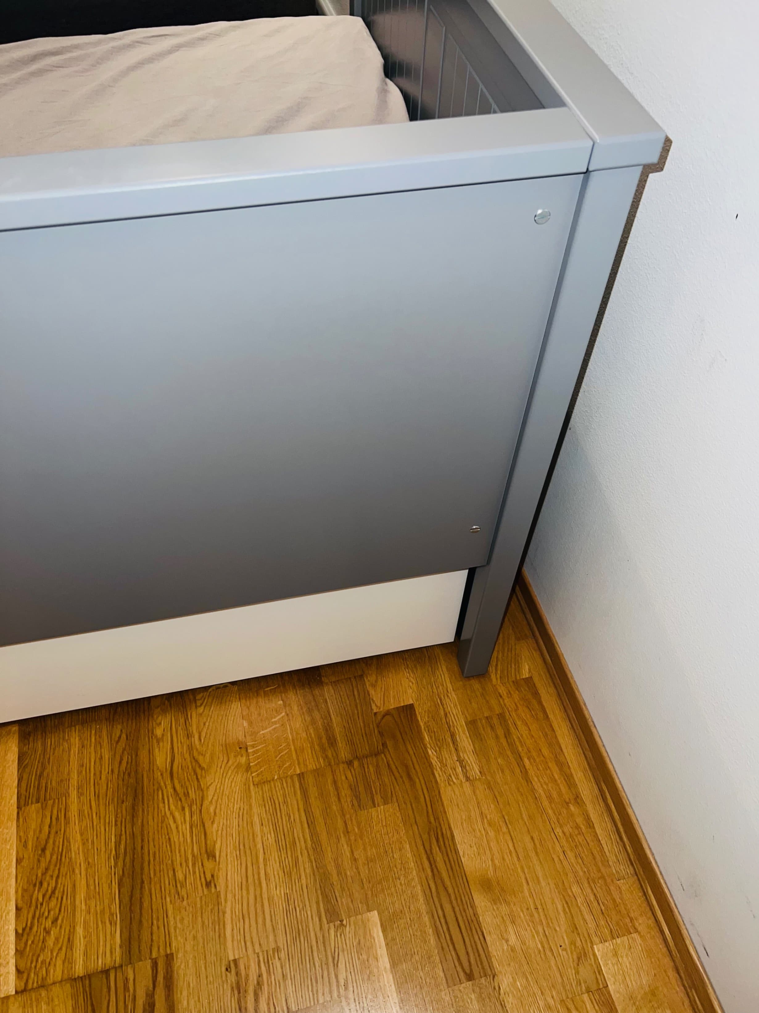 HEMNES Dagseng 3 skuffer, grå