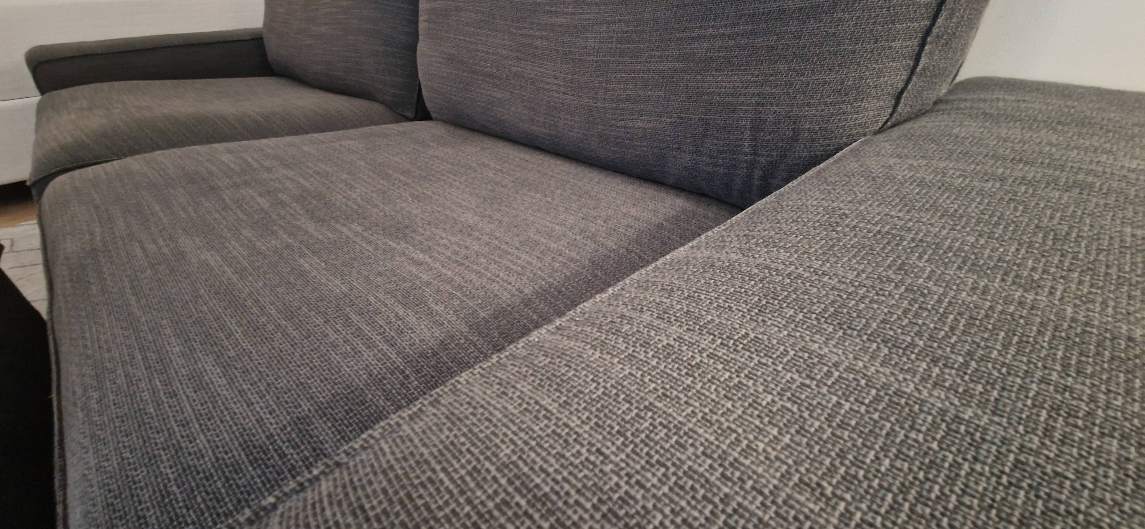 VIMLE 2-seat sofa, with wide armrests/Hillared anthracite