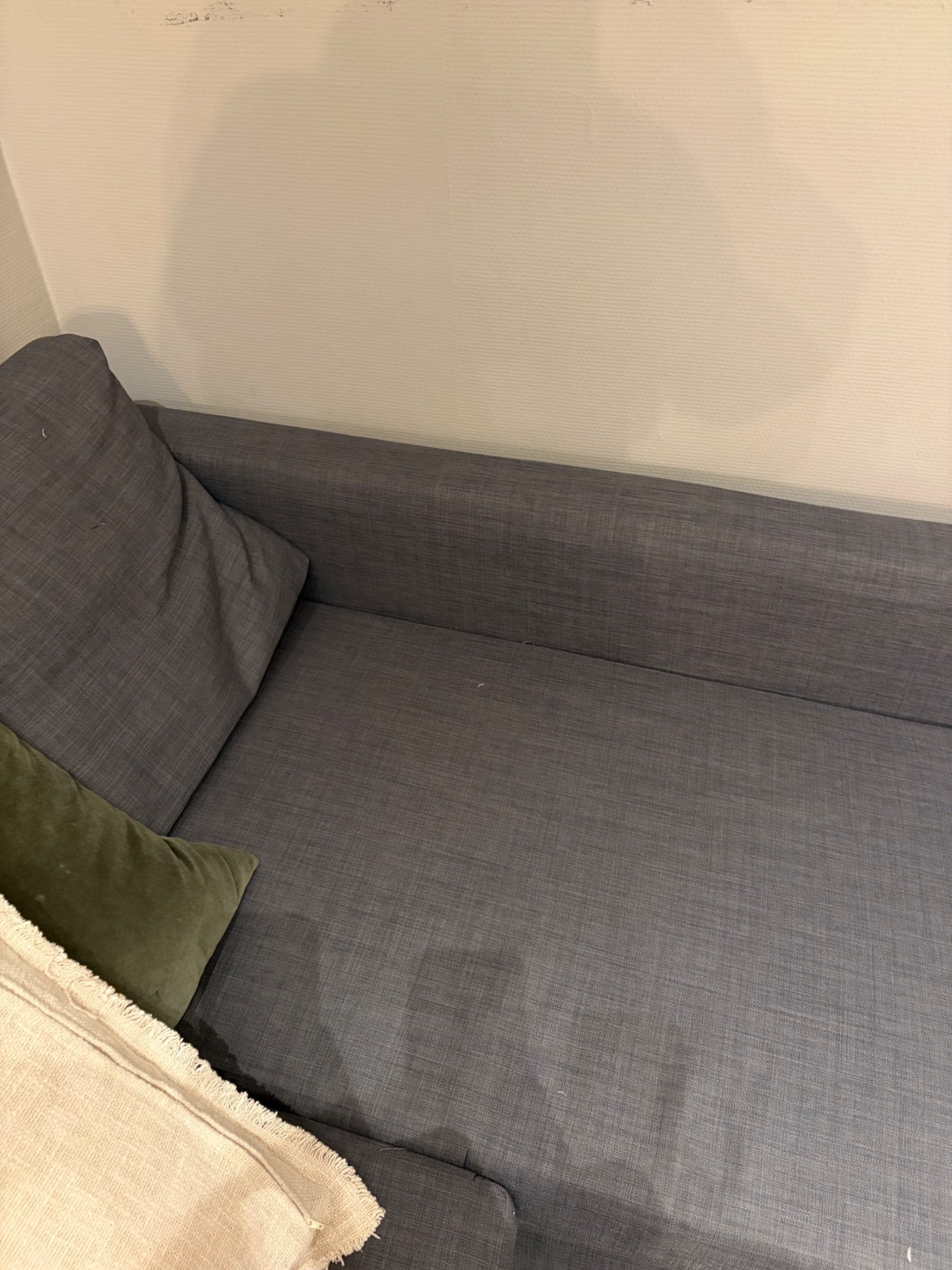 FRIHETEN corner sofa-bed with storage, Skiftebo dark grey