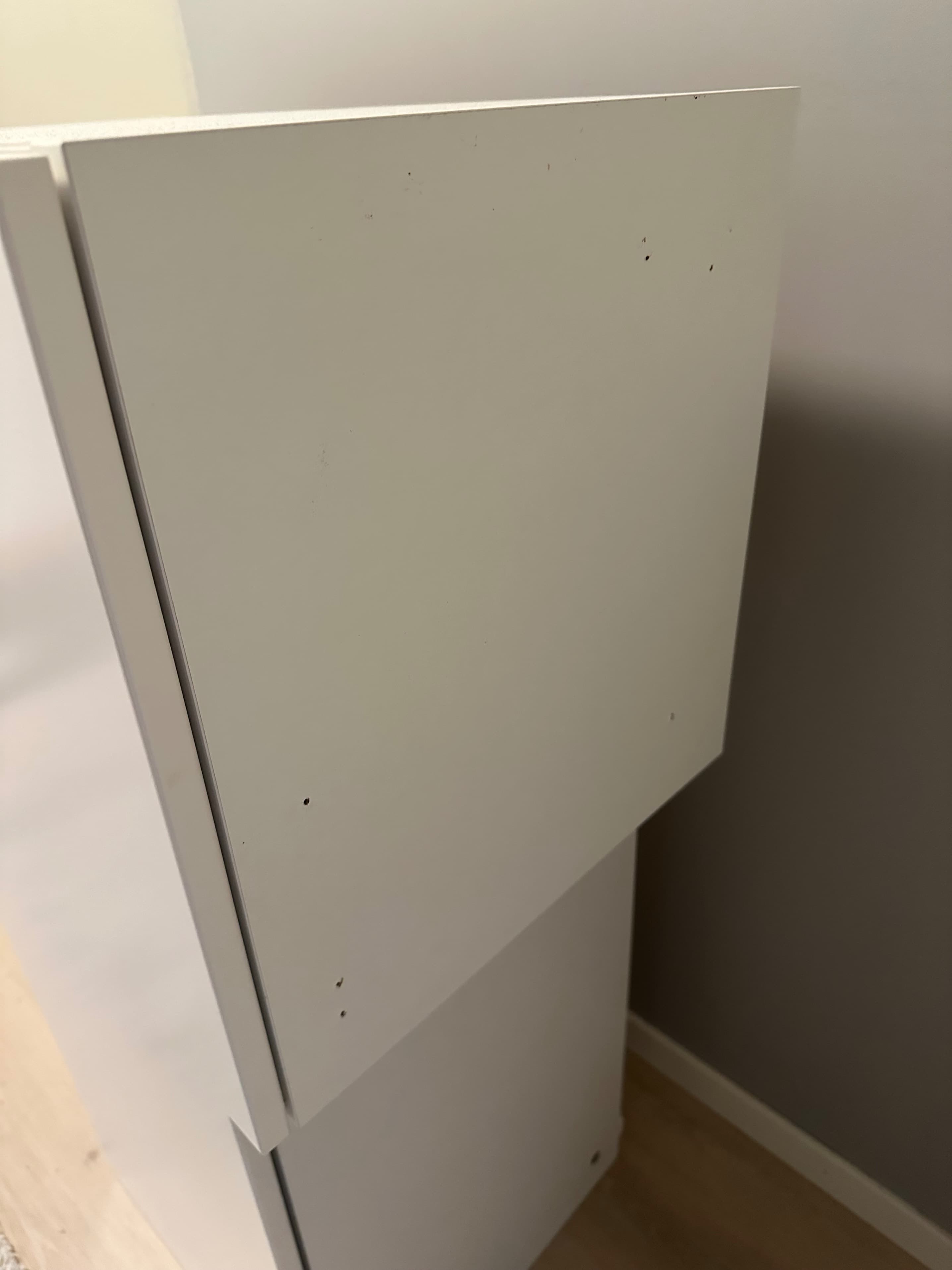 METOD wall cabinet horizontal, white/Veddinge white, 60x40 cm