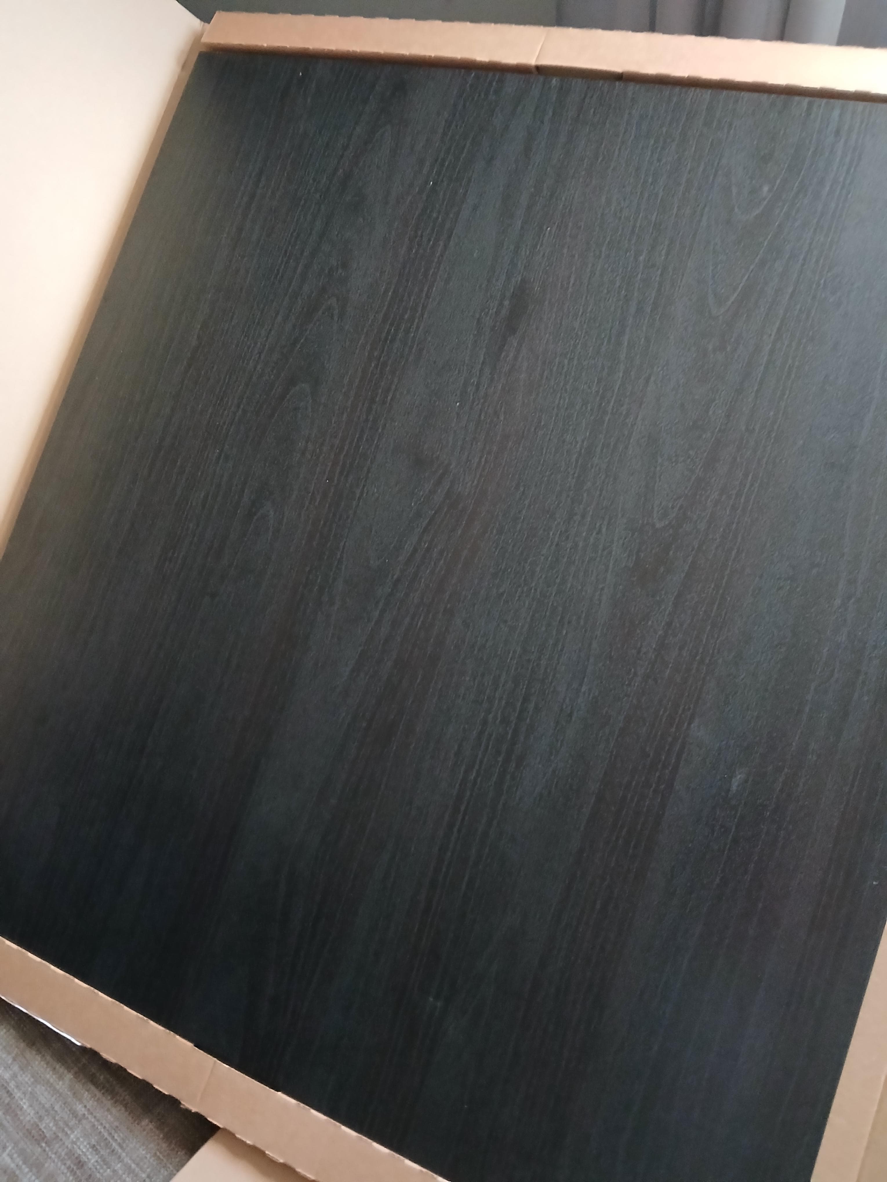 LAPPVIKEN door, black-brown, 60x64 cm
