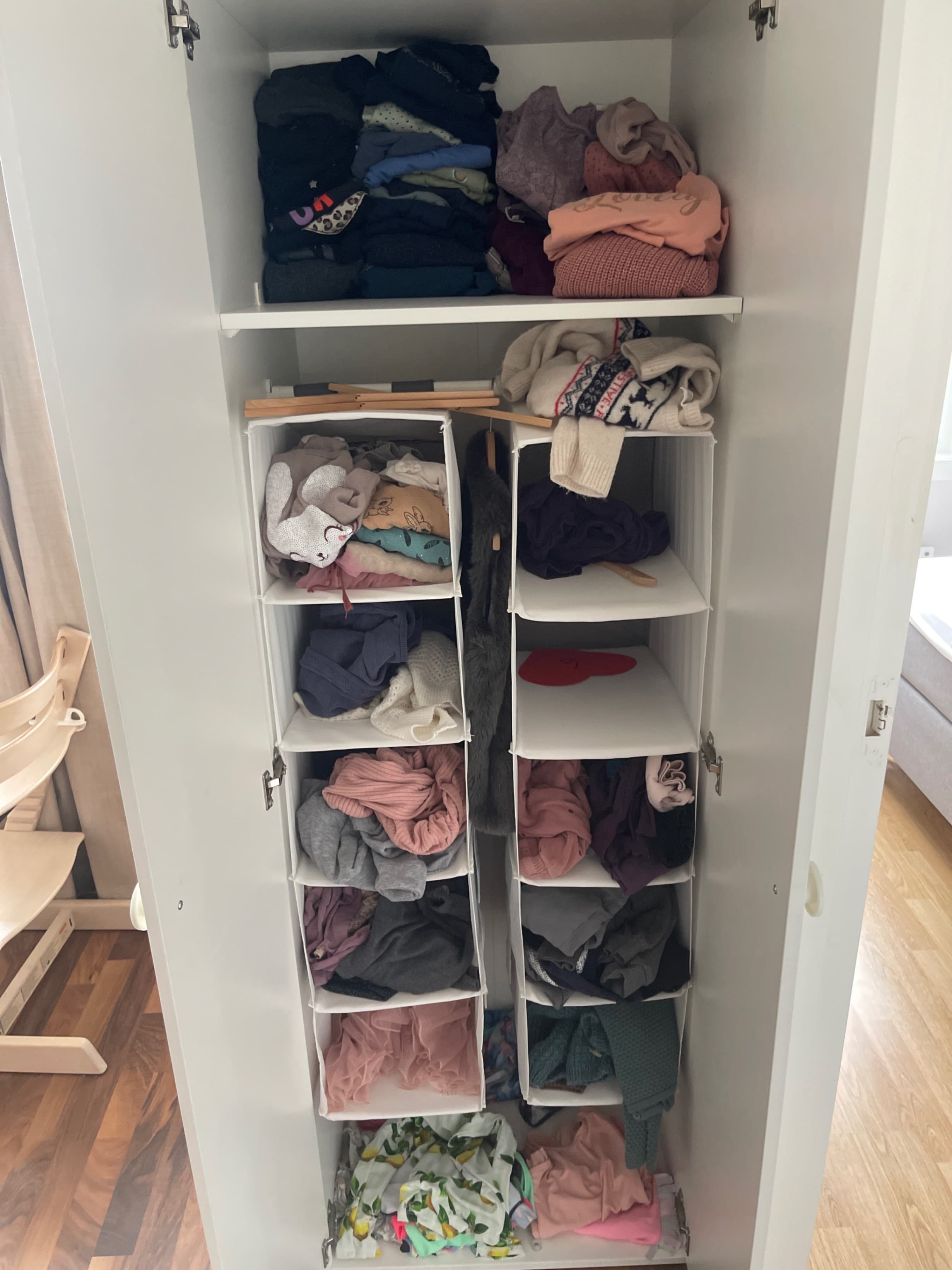 GODISHUS wardrobe, white, 60x51x178 cm