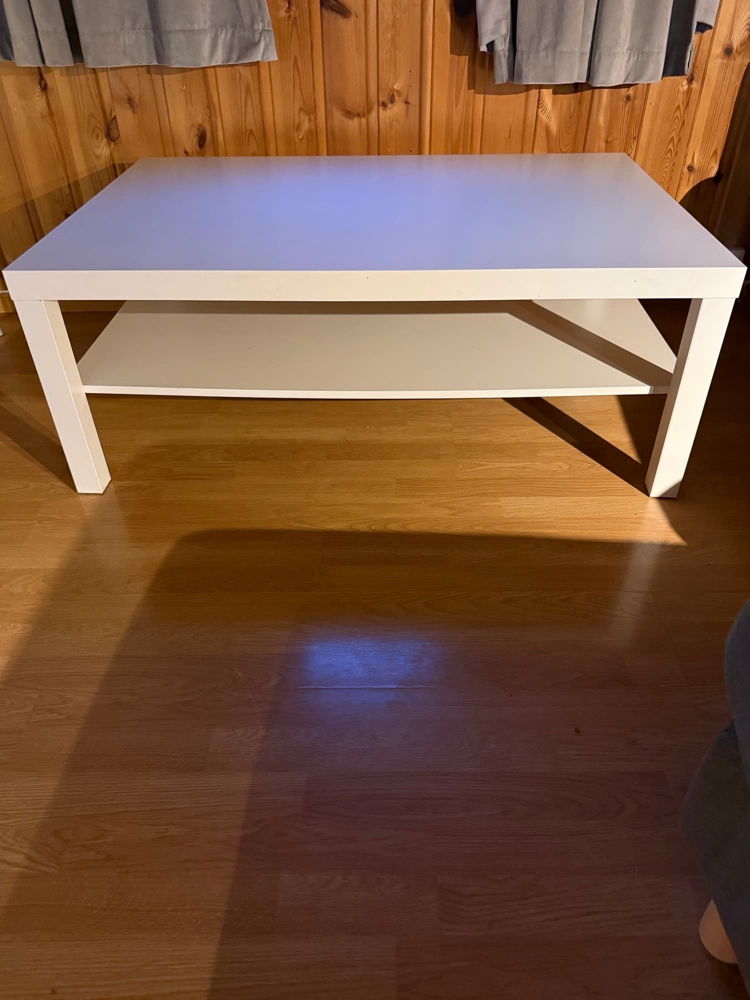 LACK coffee table, white, 118x78 cm