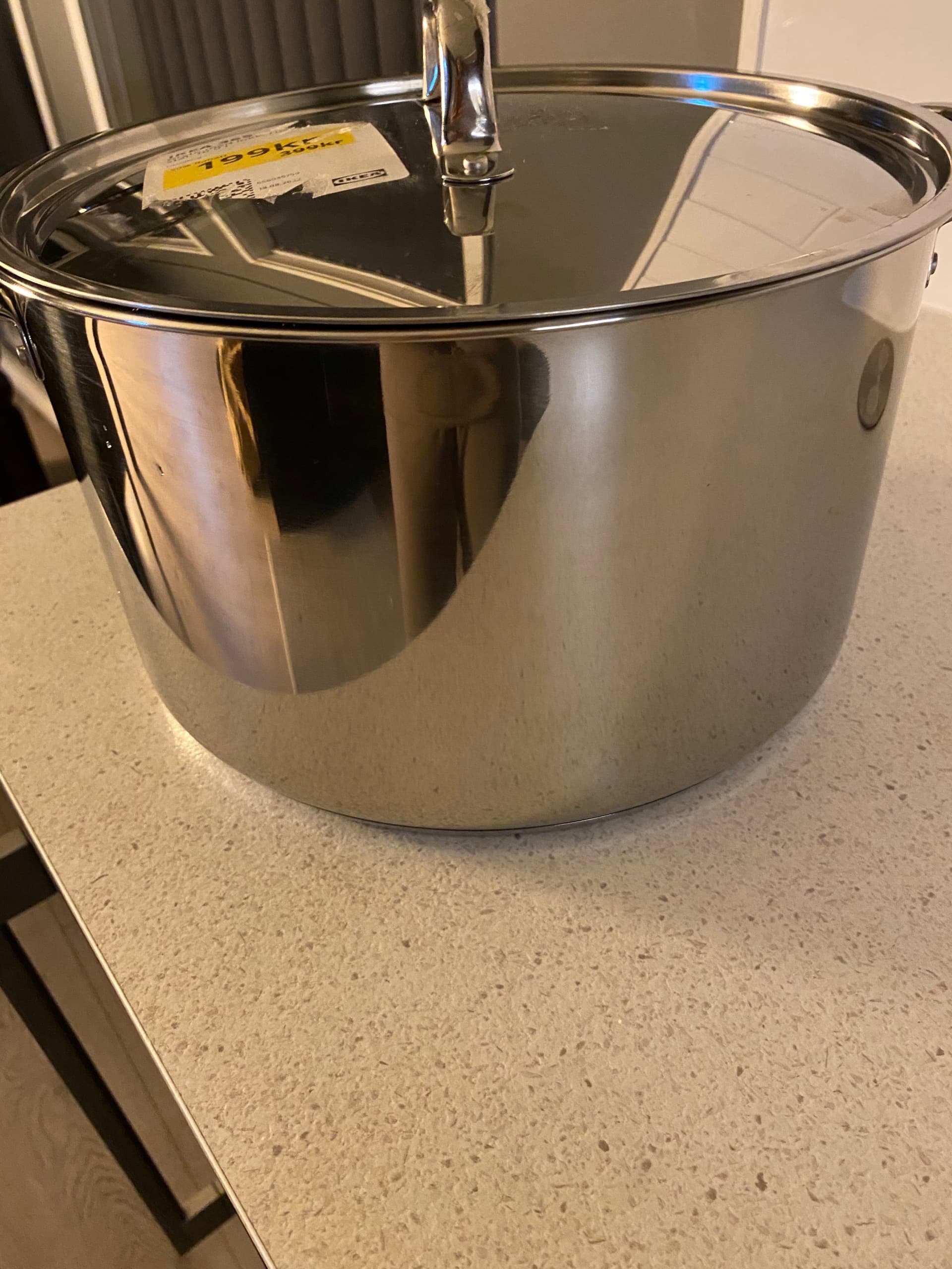 IKEA 365+ pot with lid, stainless steel, 5.0 l