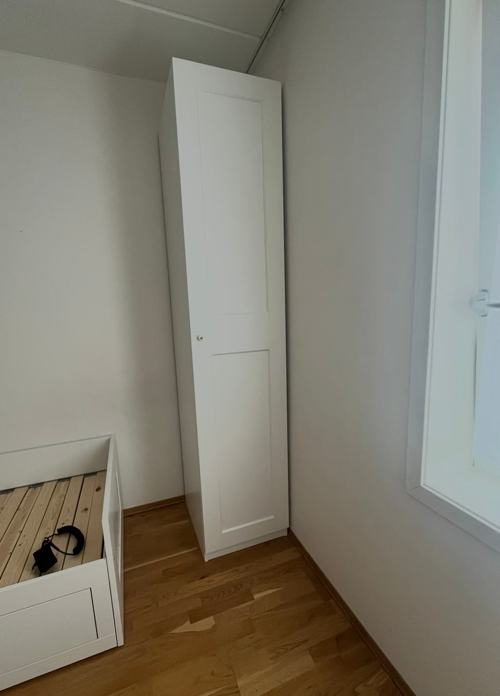 PAX wardrobes with doors