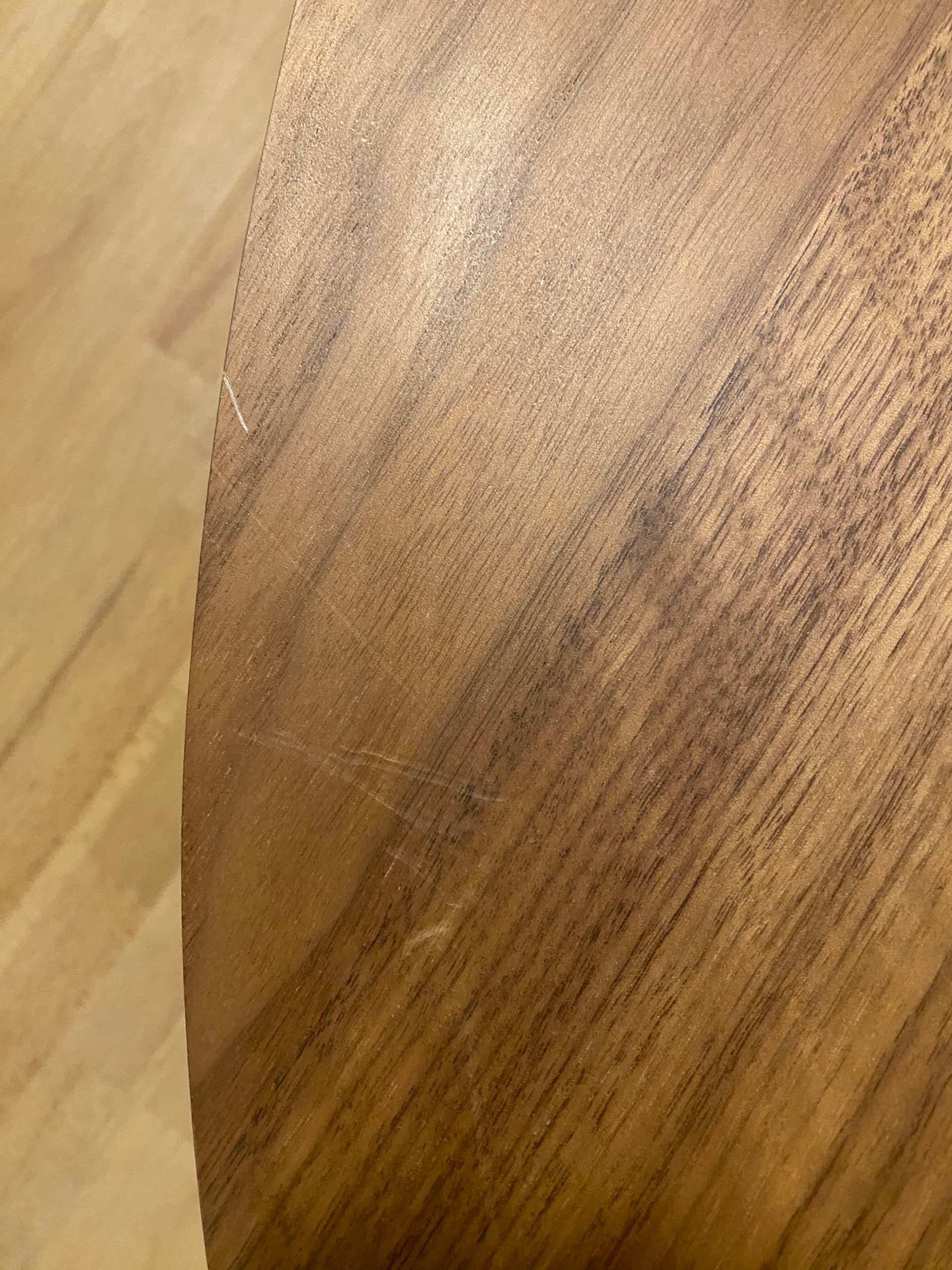 STOCKHOLM coffee table, walnut veneer, 180x59 cm