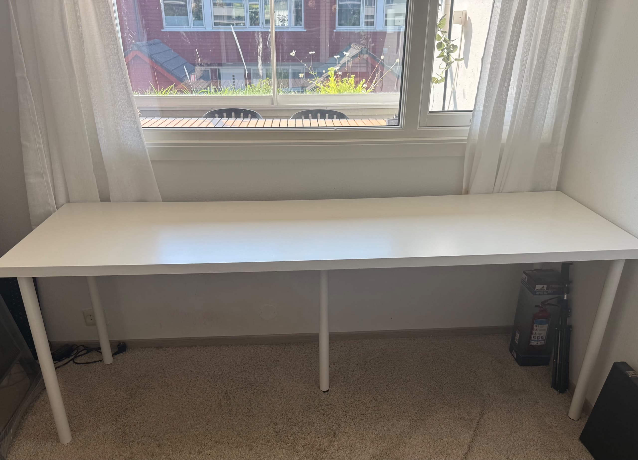 LAGKAPTEN bordplate, hvit, 120x60 cm