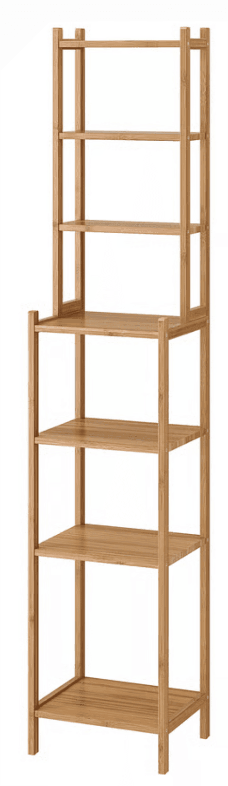 RÅGRUND Hylle, bambus, 33 cm