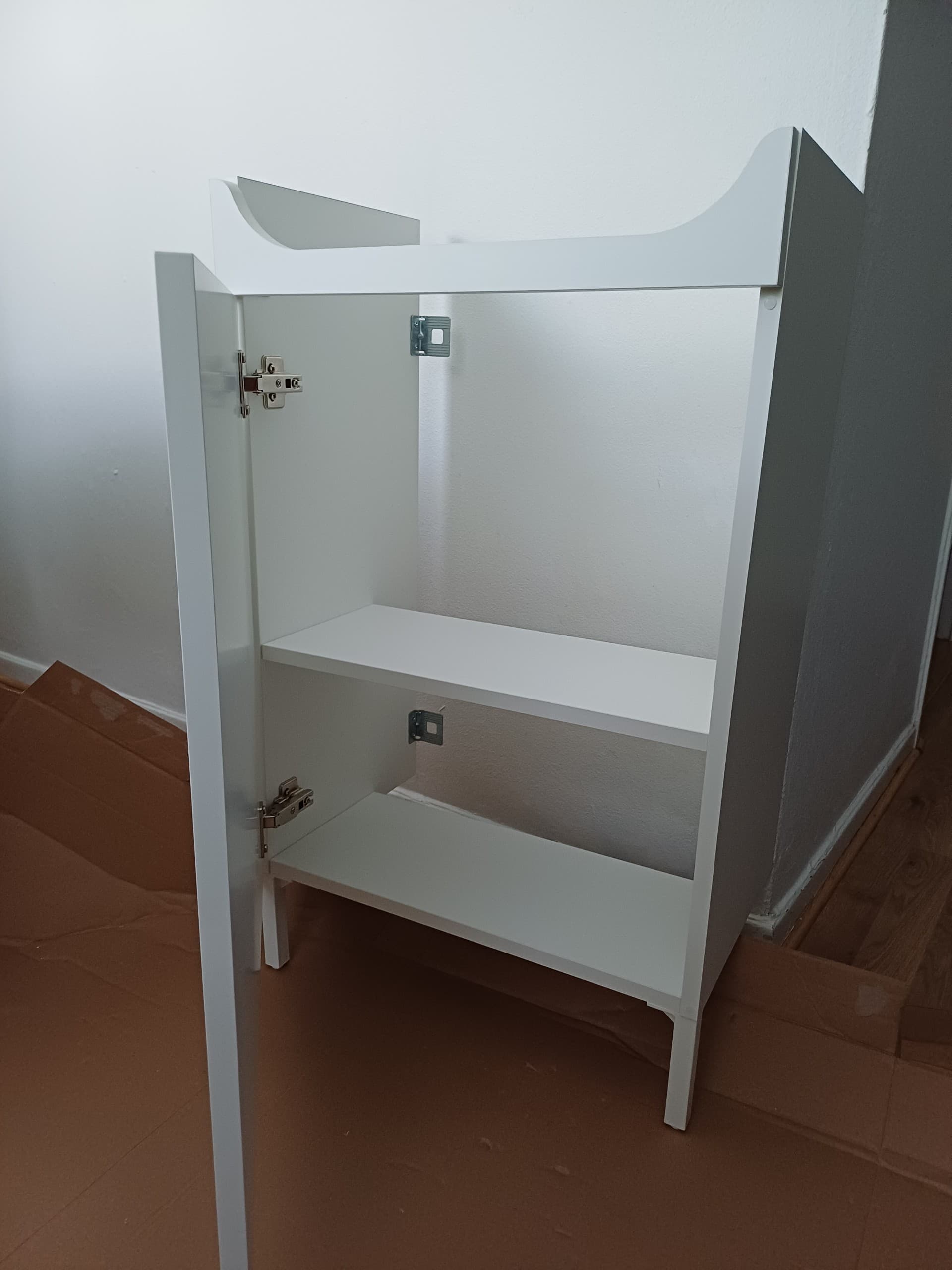 NYSJÖN wash-basin cabinet, white, 50x83 cm