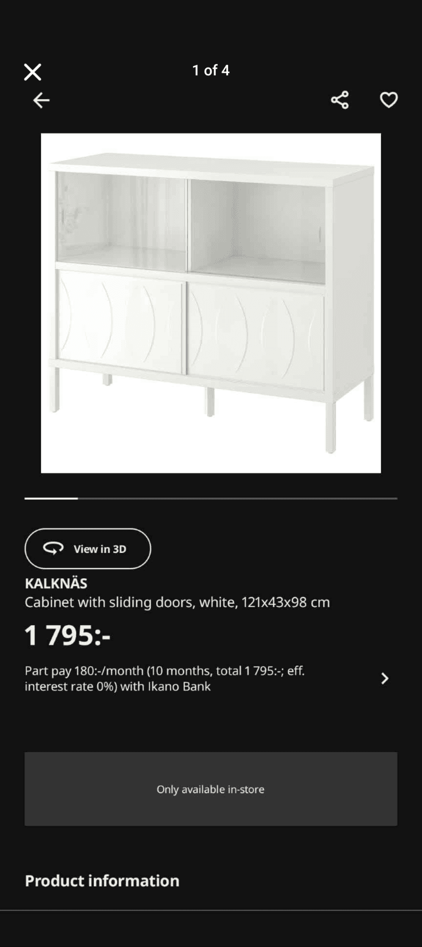 Sideboards & skänkar