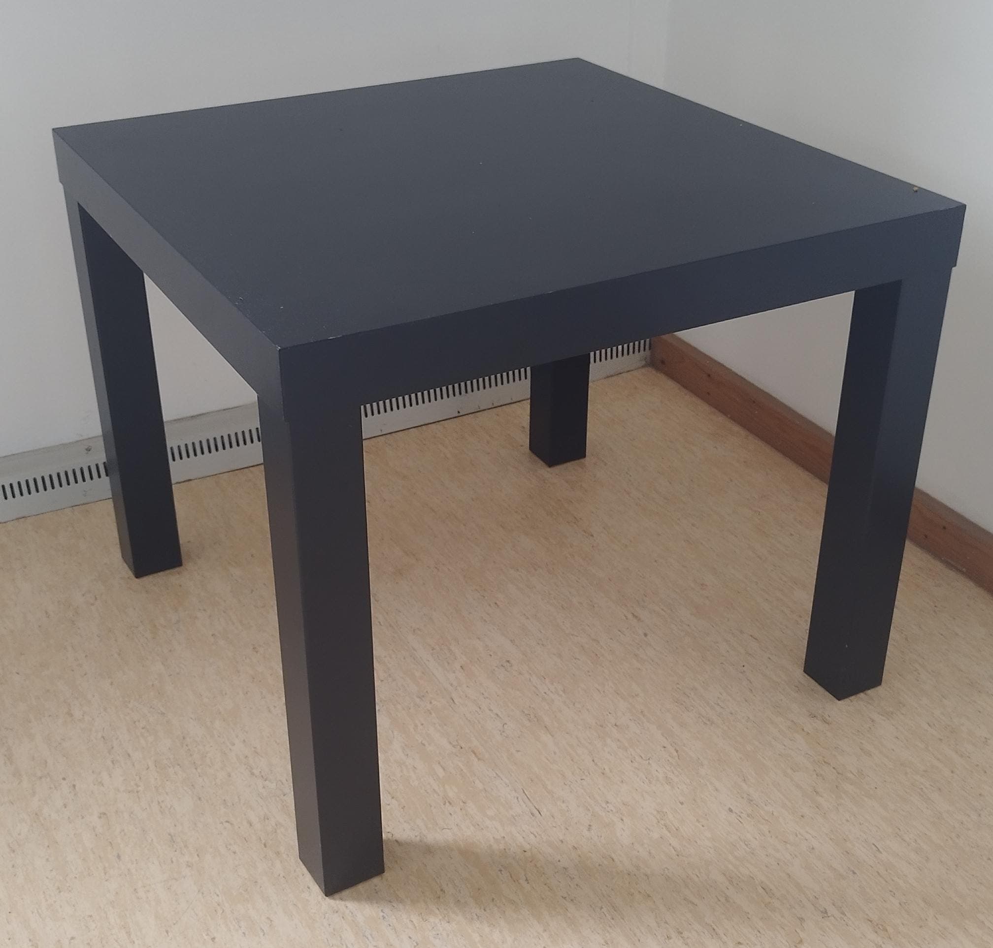 LACK side table, black-brown, 55x55 cm