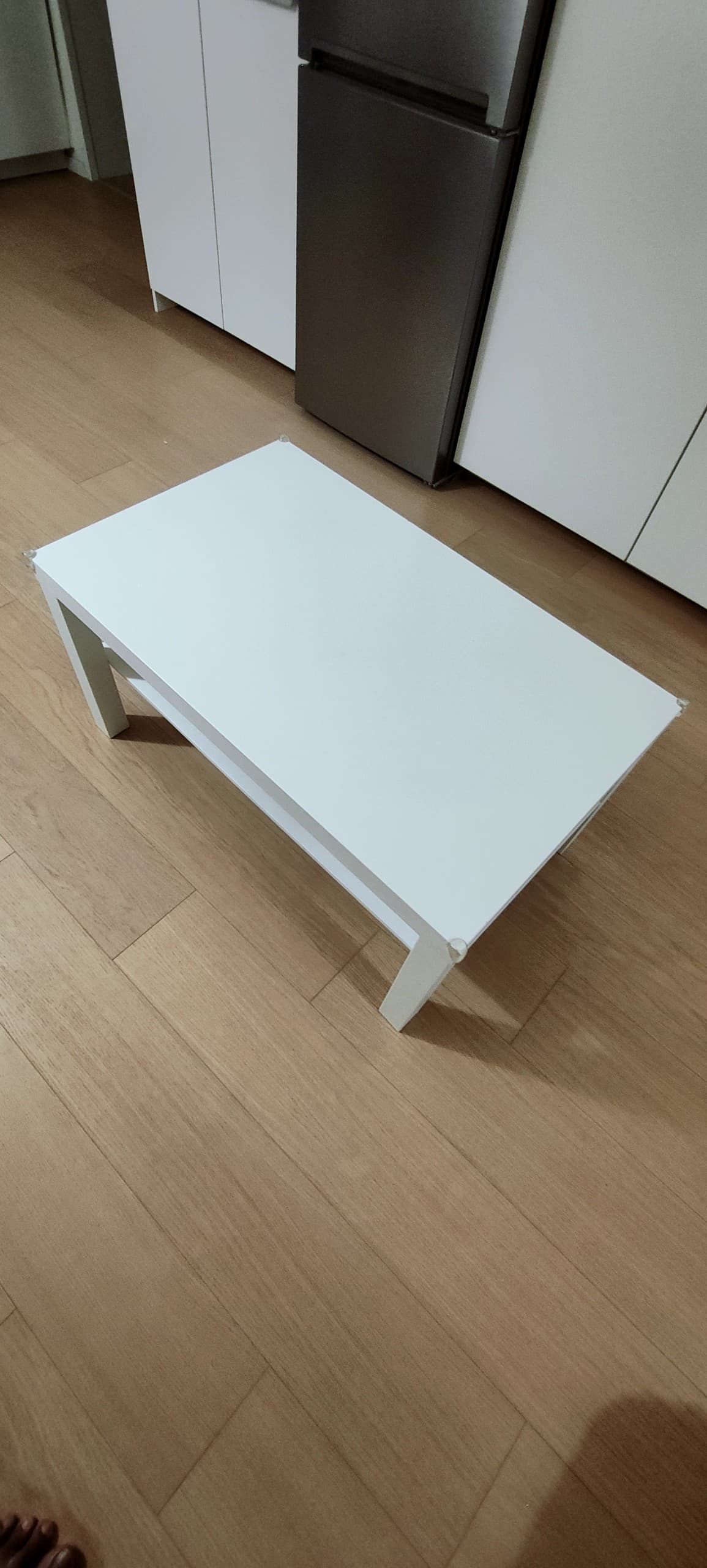 LACK Soffbord, vit, 90x55 cm