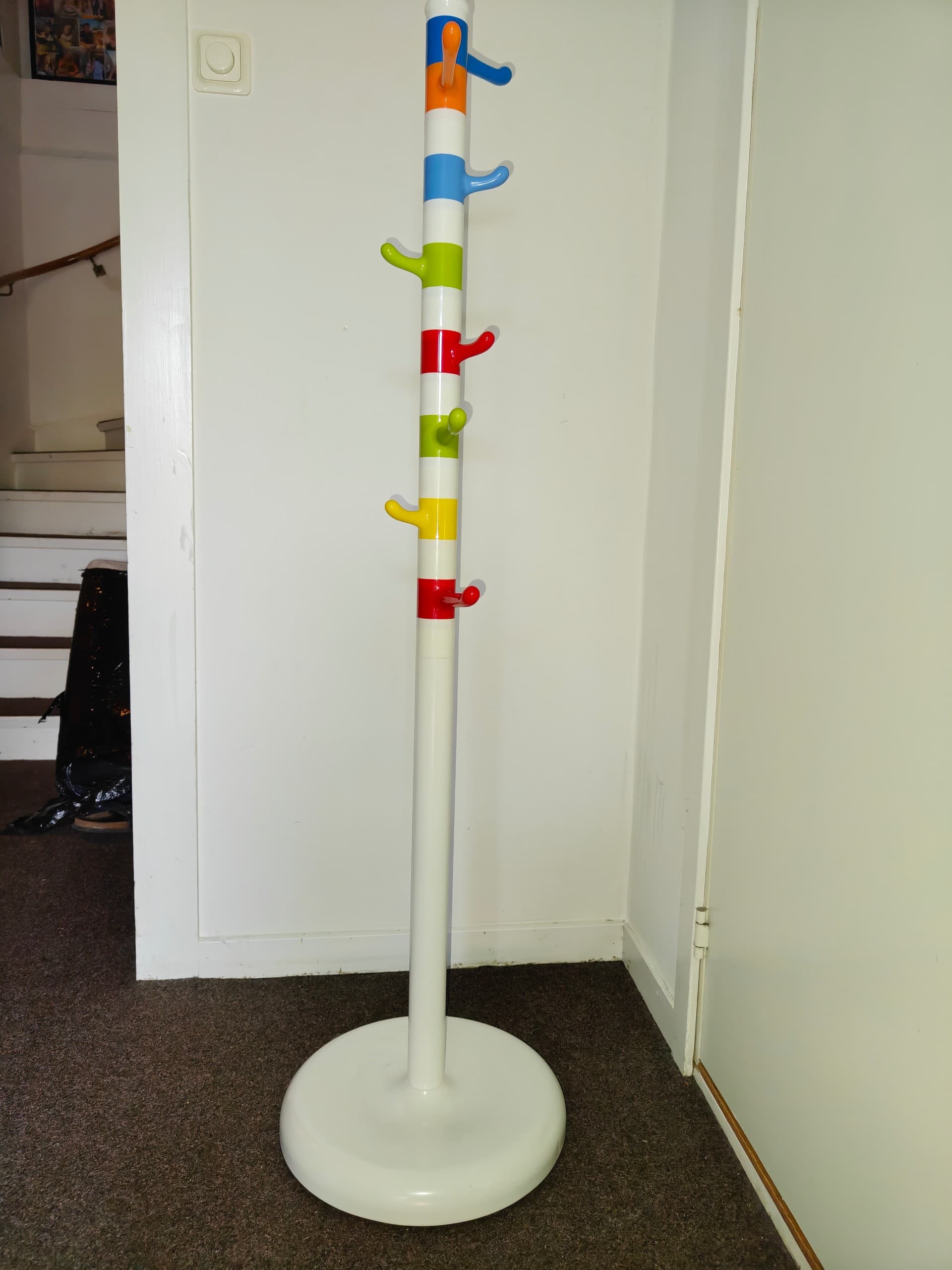 TAMBURMAJOR hat and coat stand, yellow, 175 cm