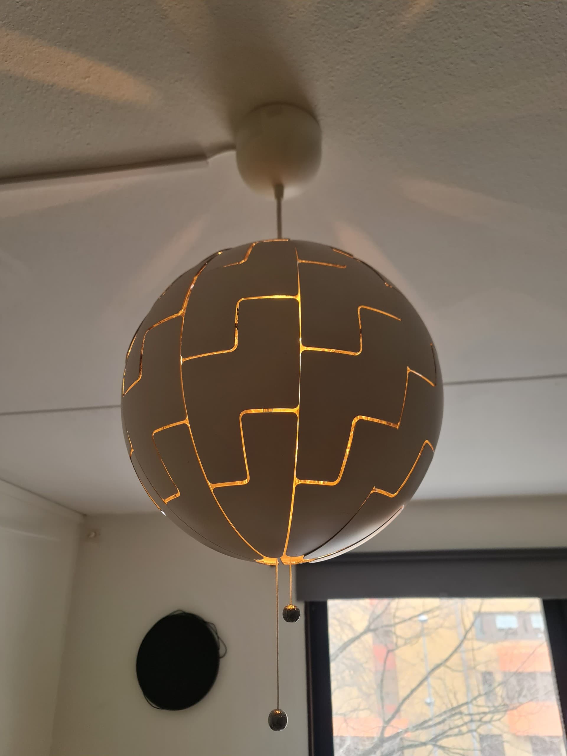 IKEA PS 2014 pendant lamp, black, 35 cm