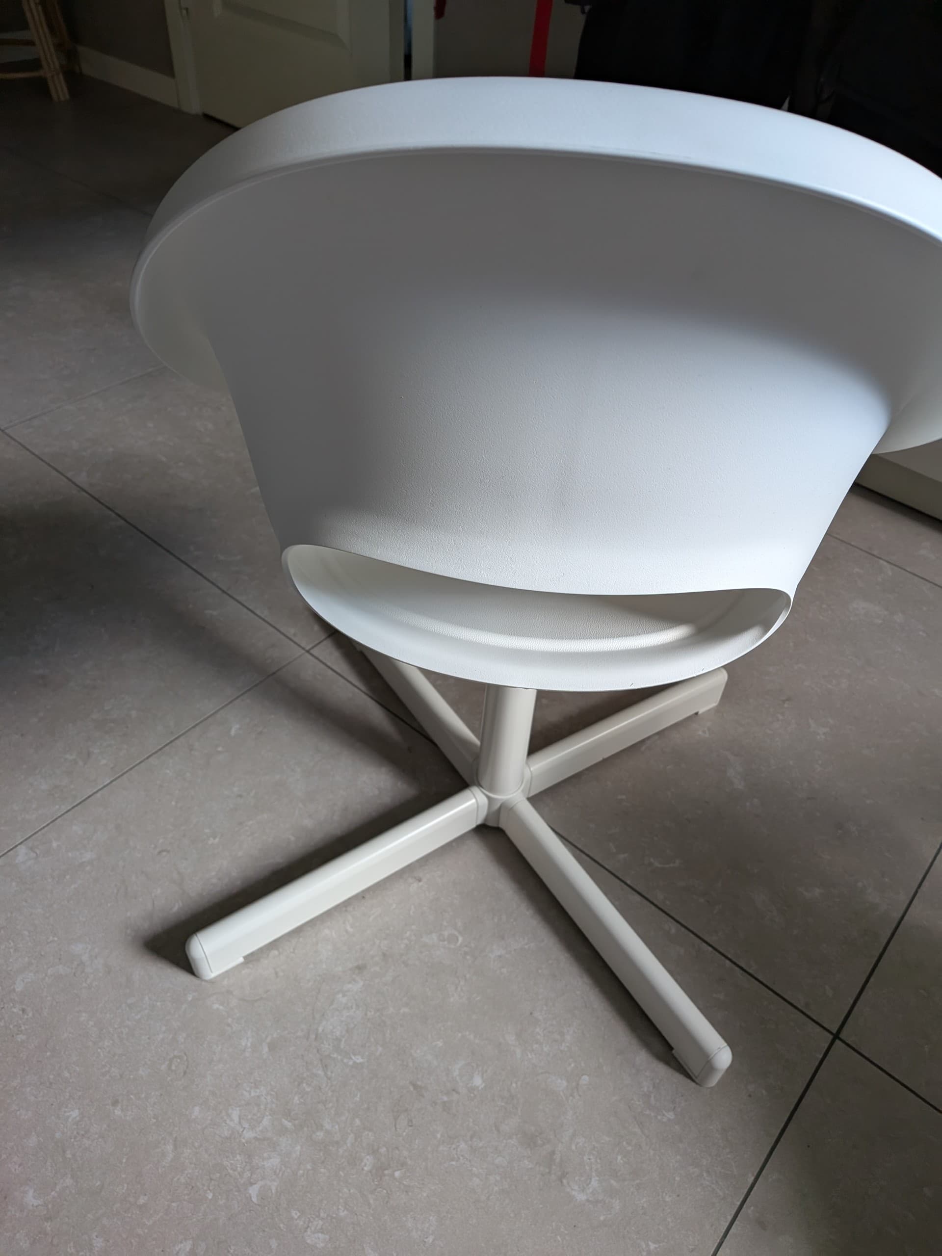 LOBERGET / SIBBEN children's desk chair, white