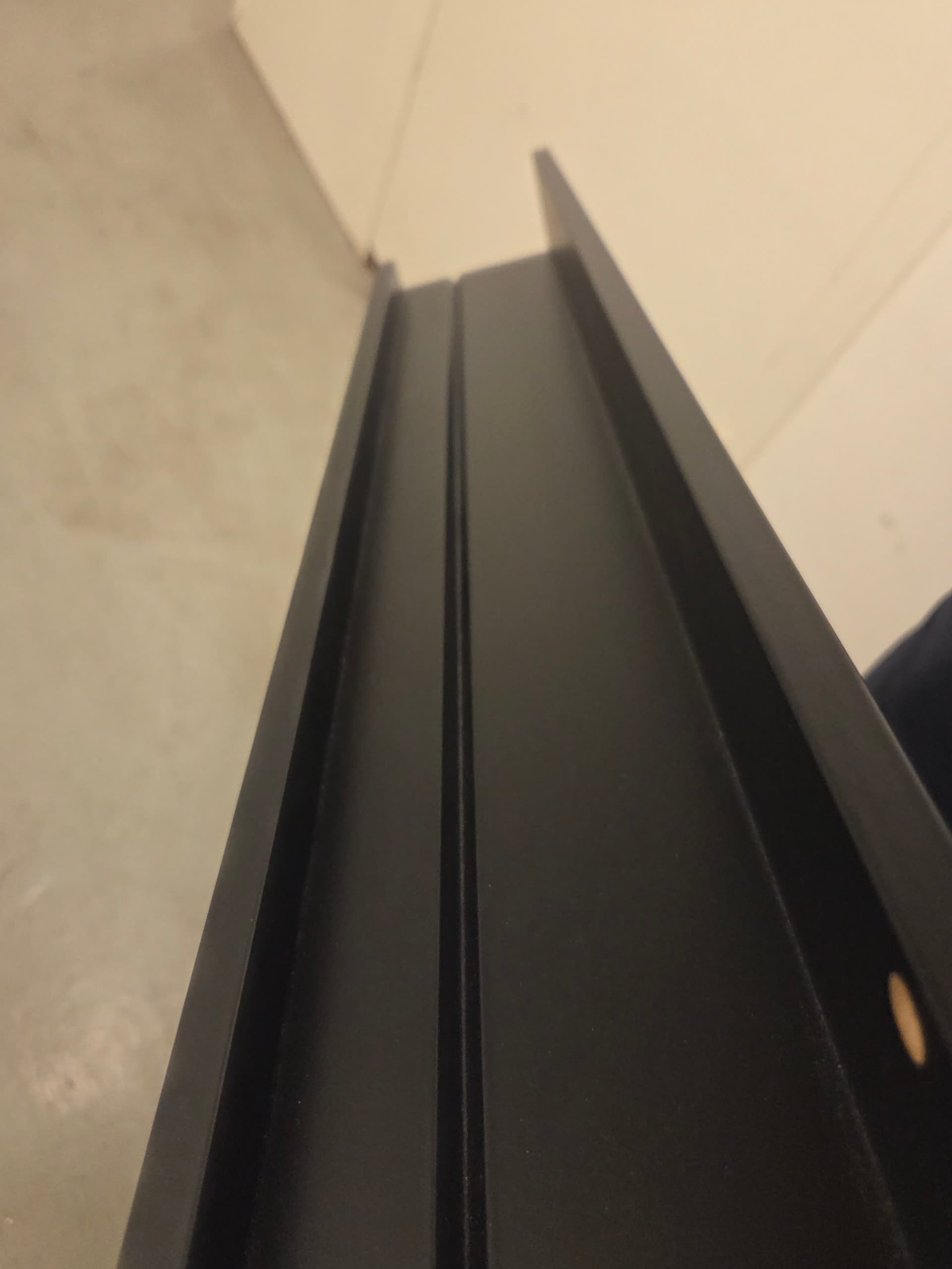 MOSSLANDA picture ledge, black, 115 cm