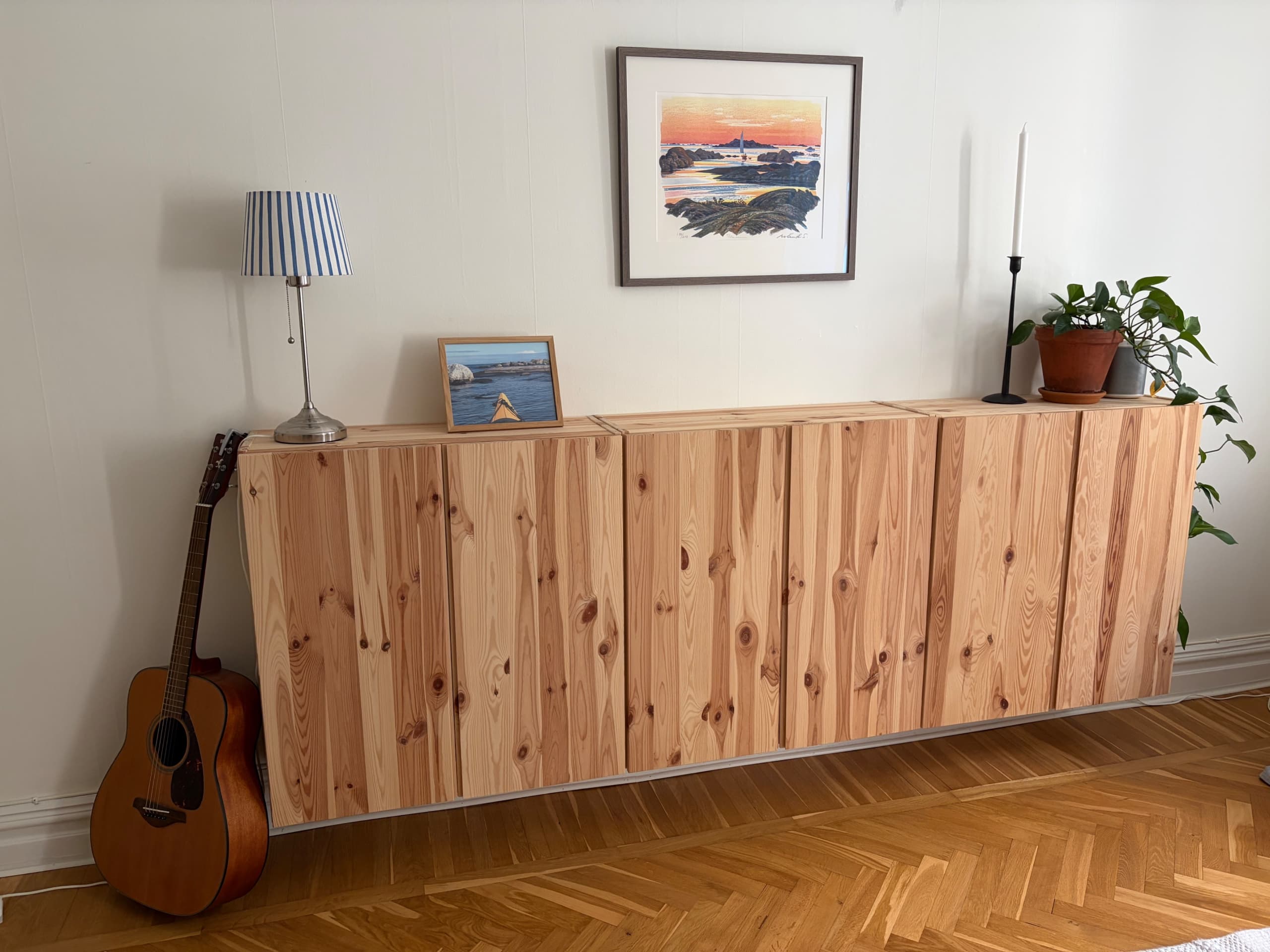 IVAR SKÅP cabinet, pine, 80x30x83 cm