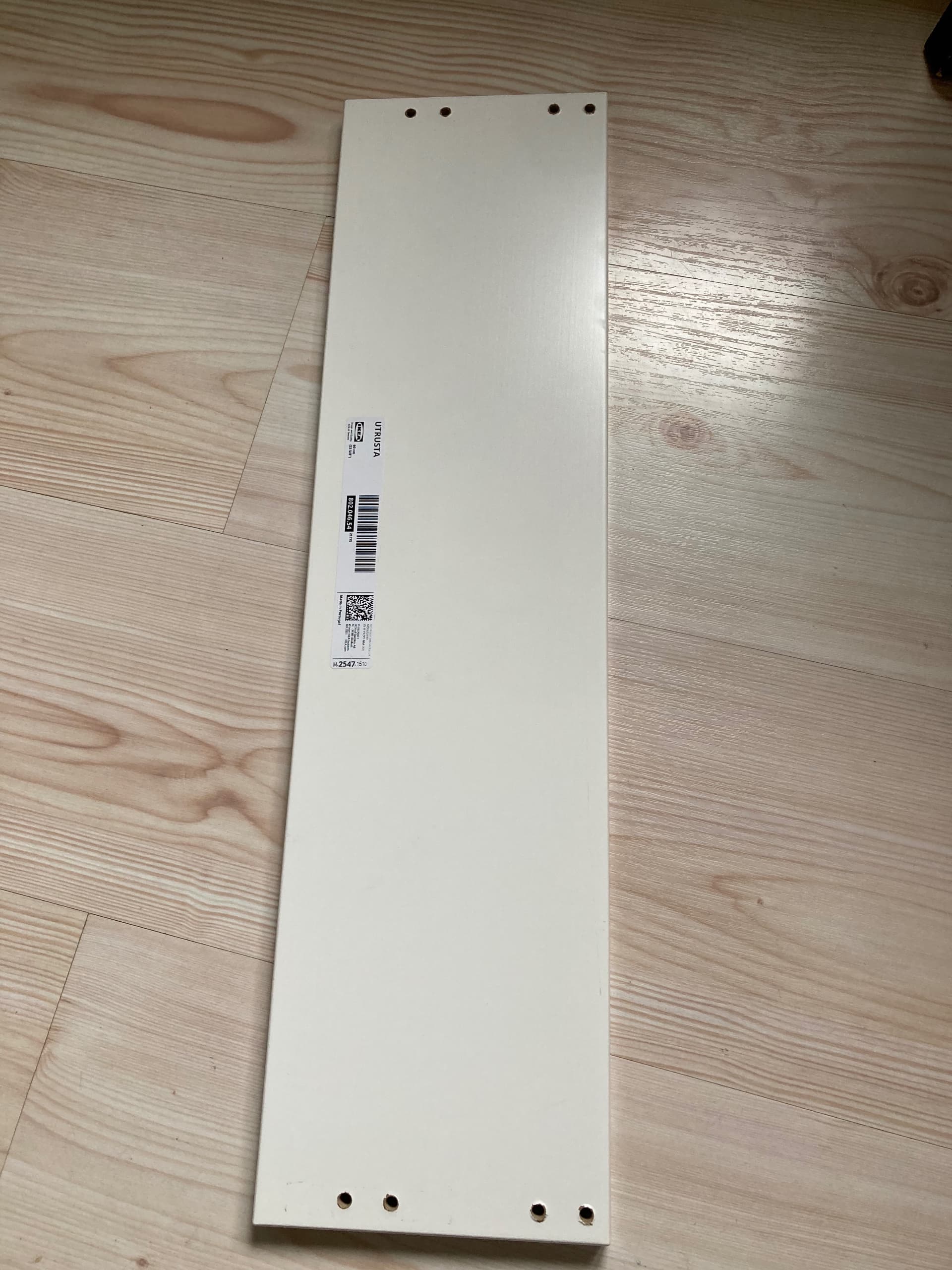 UTRUSTA LÅDFRONT drawer front, medium, white, 60 cm