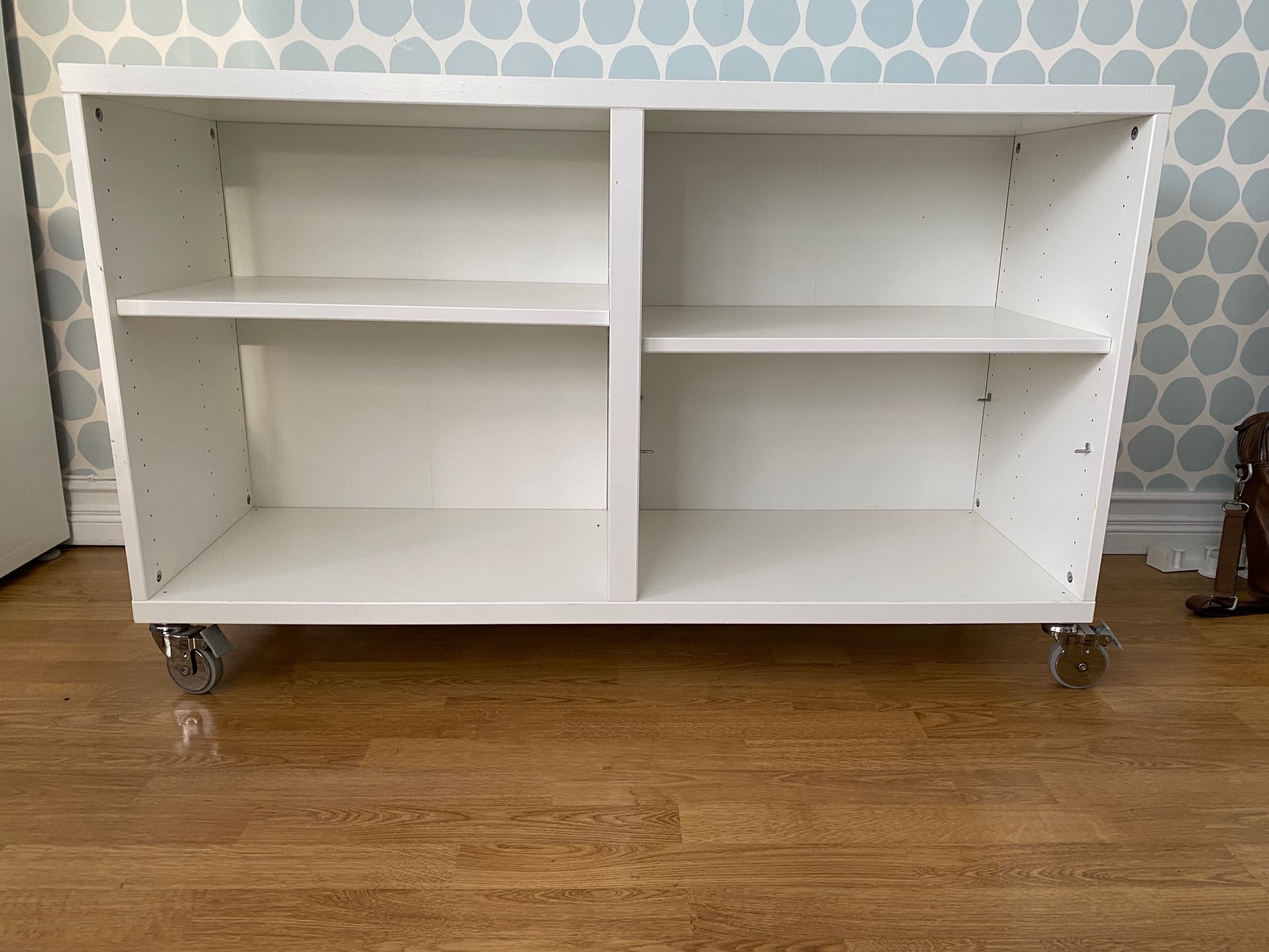 BESTÅ frame, white, 120x40x64 cm