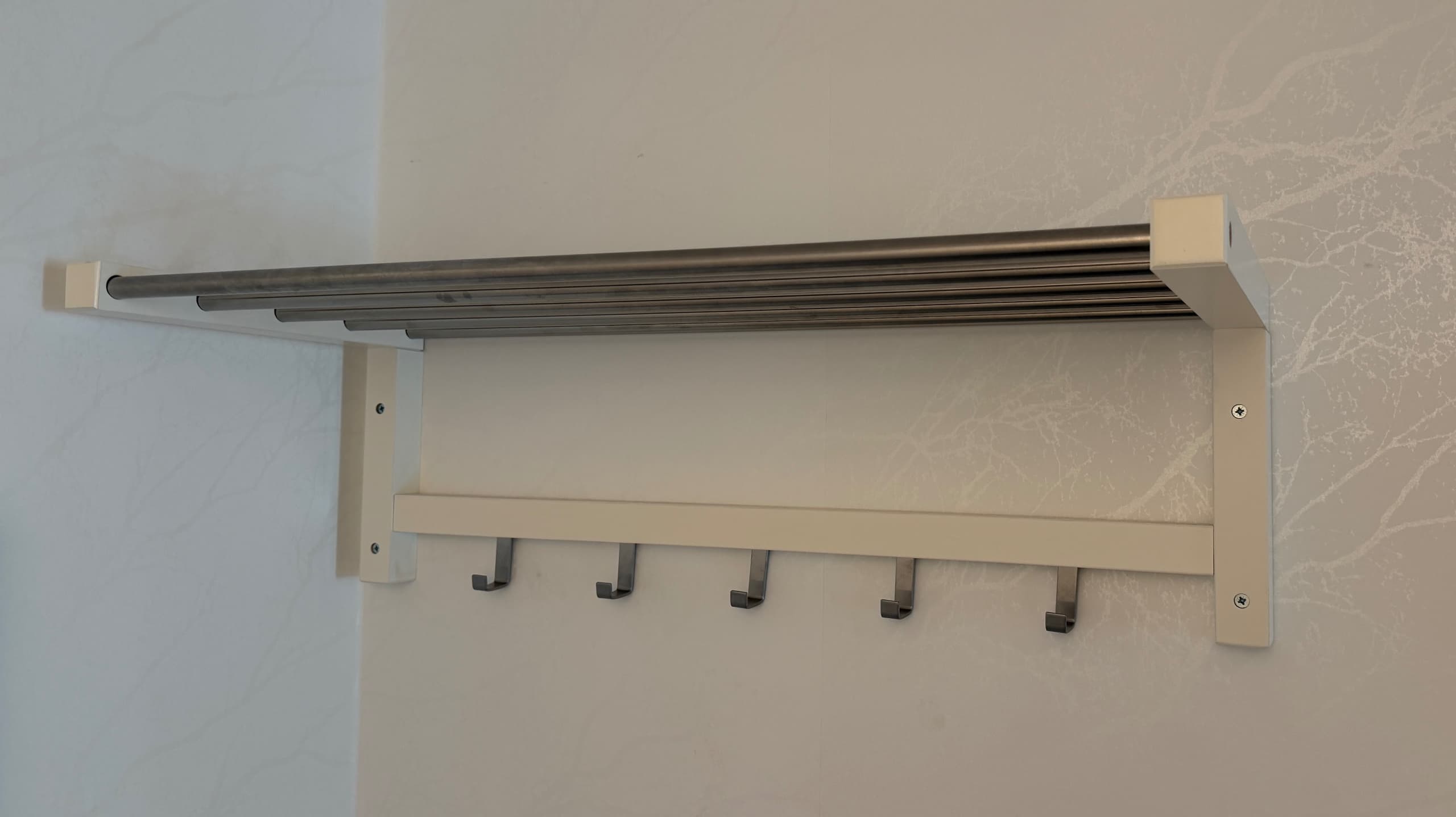 TJUSIG hat rack, white, 79 cm
