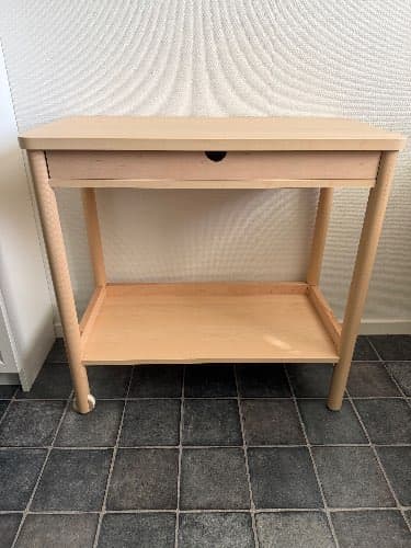 RÖNNINGE trolley, birch, 78x39 cm
