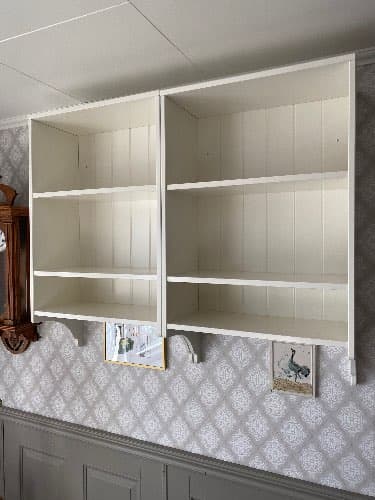 TORNVIKEN wall shelf, off-white, 60x100 cm