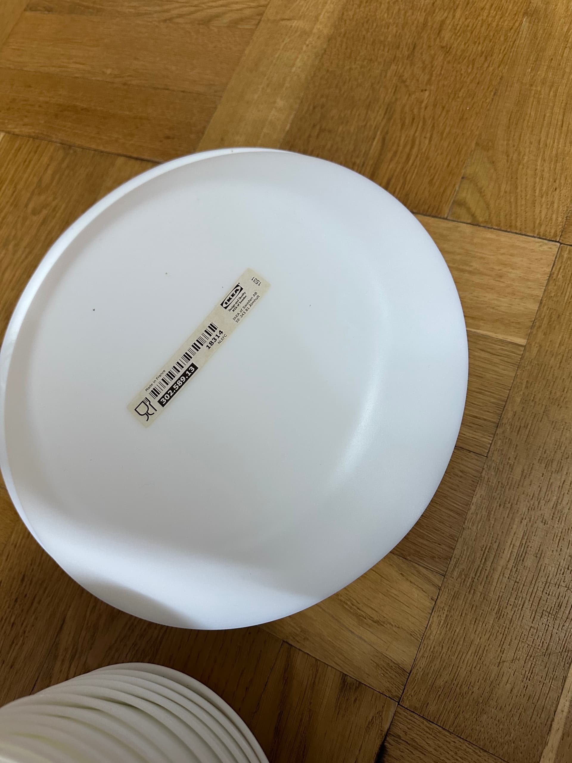 OFTAST 24 ST bowl, white, 15 cm