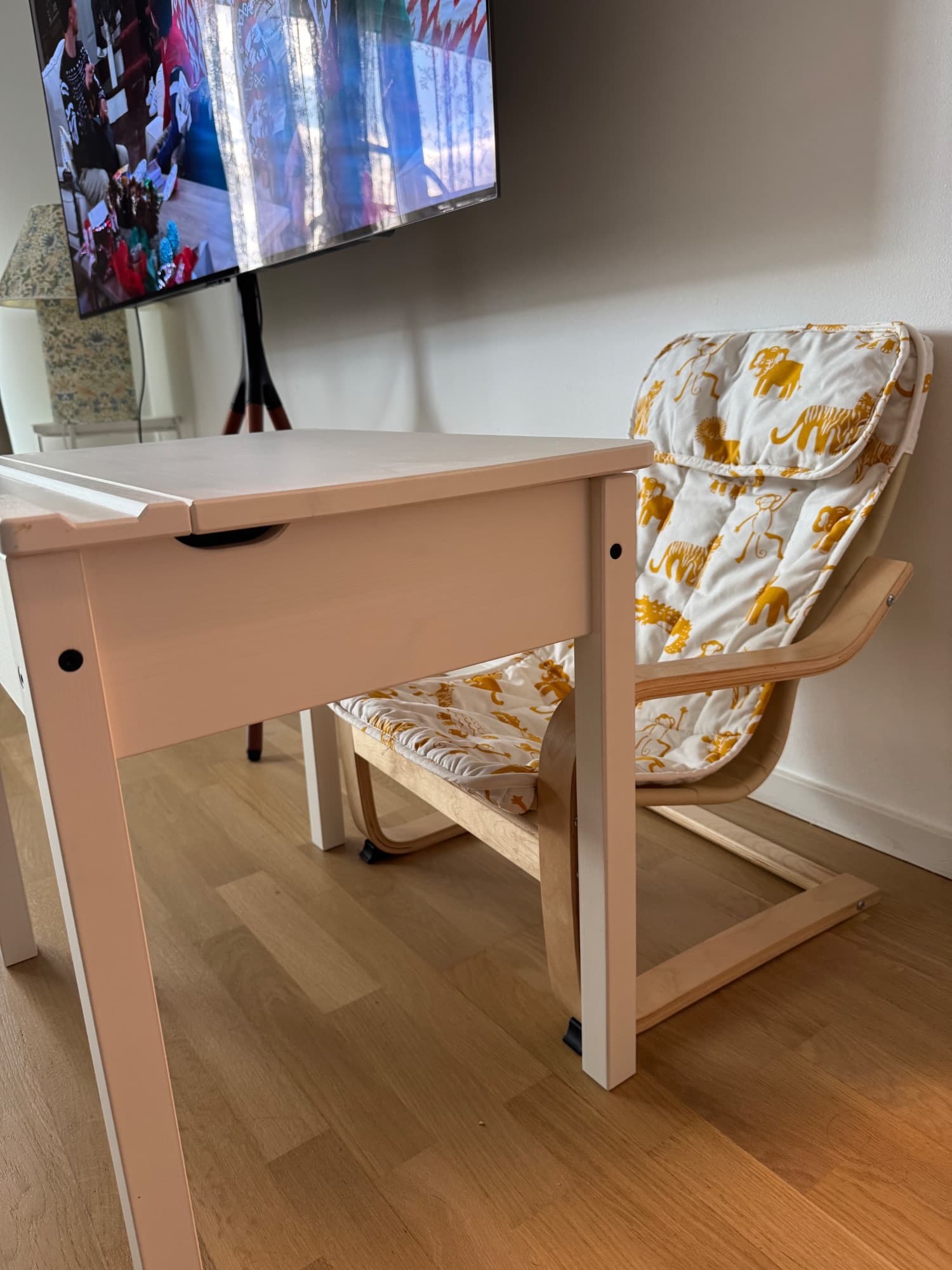 POÄNG children's armchair frame, birch veneer