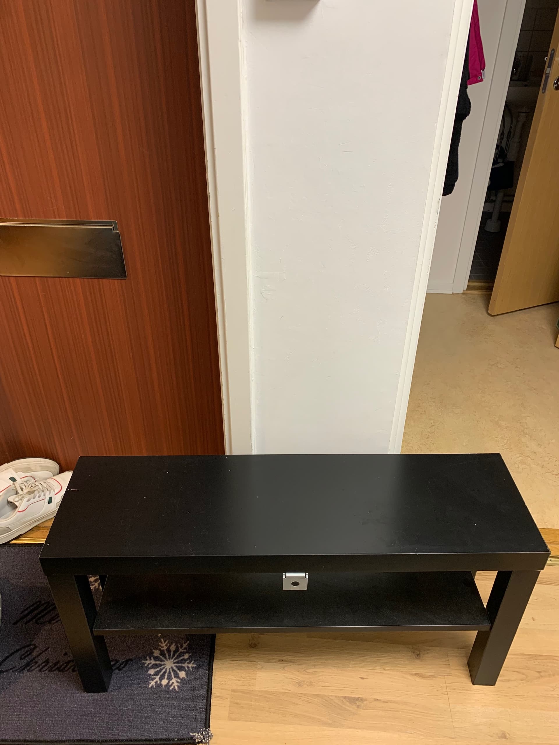 LACK TV bench, black, 90x26x45 cm