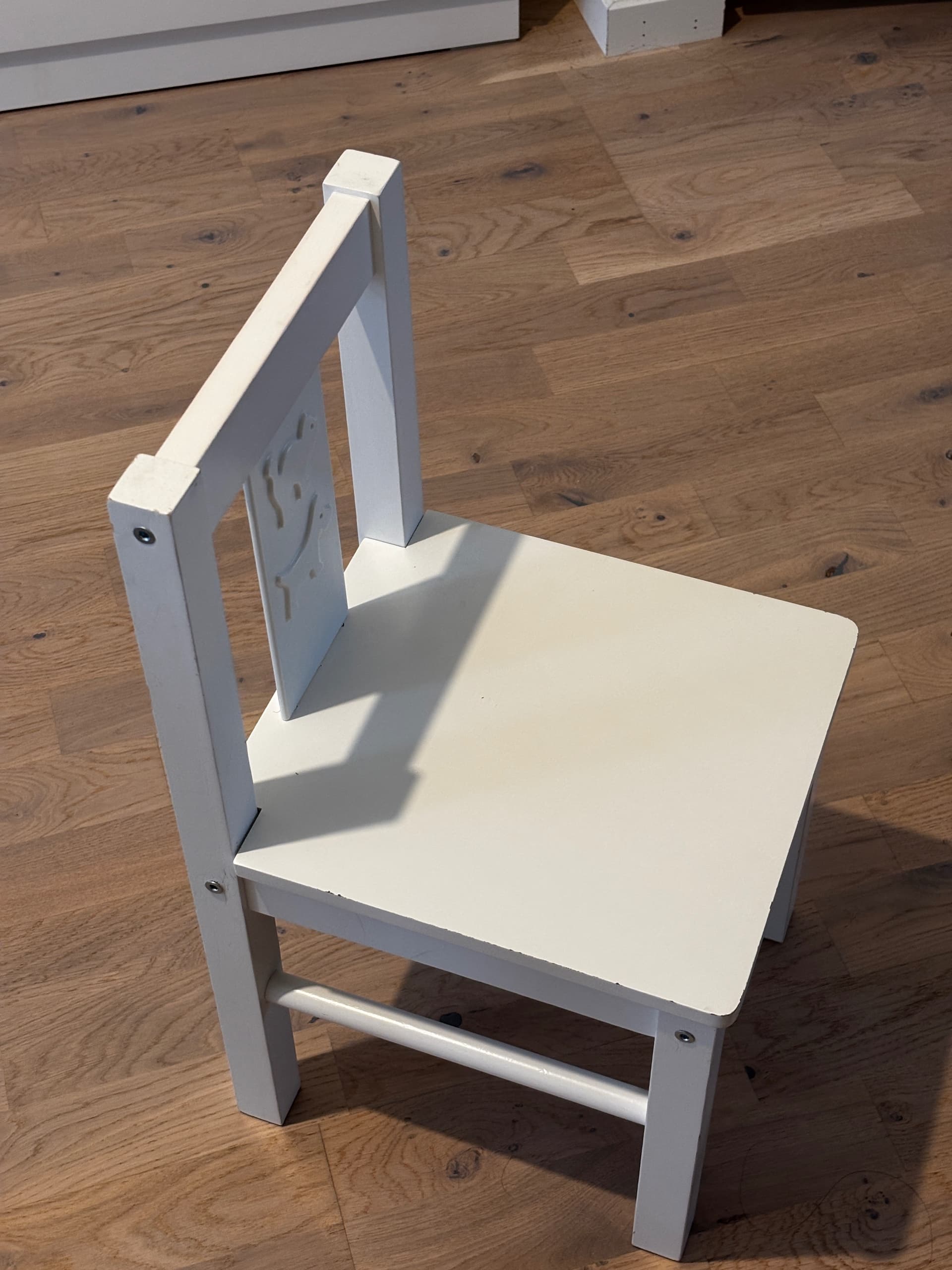 KRITTER Barnstol, vit