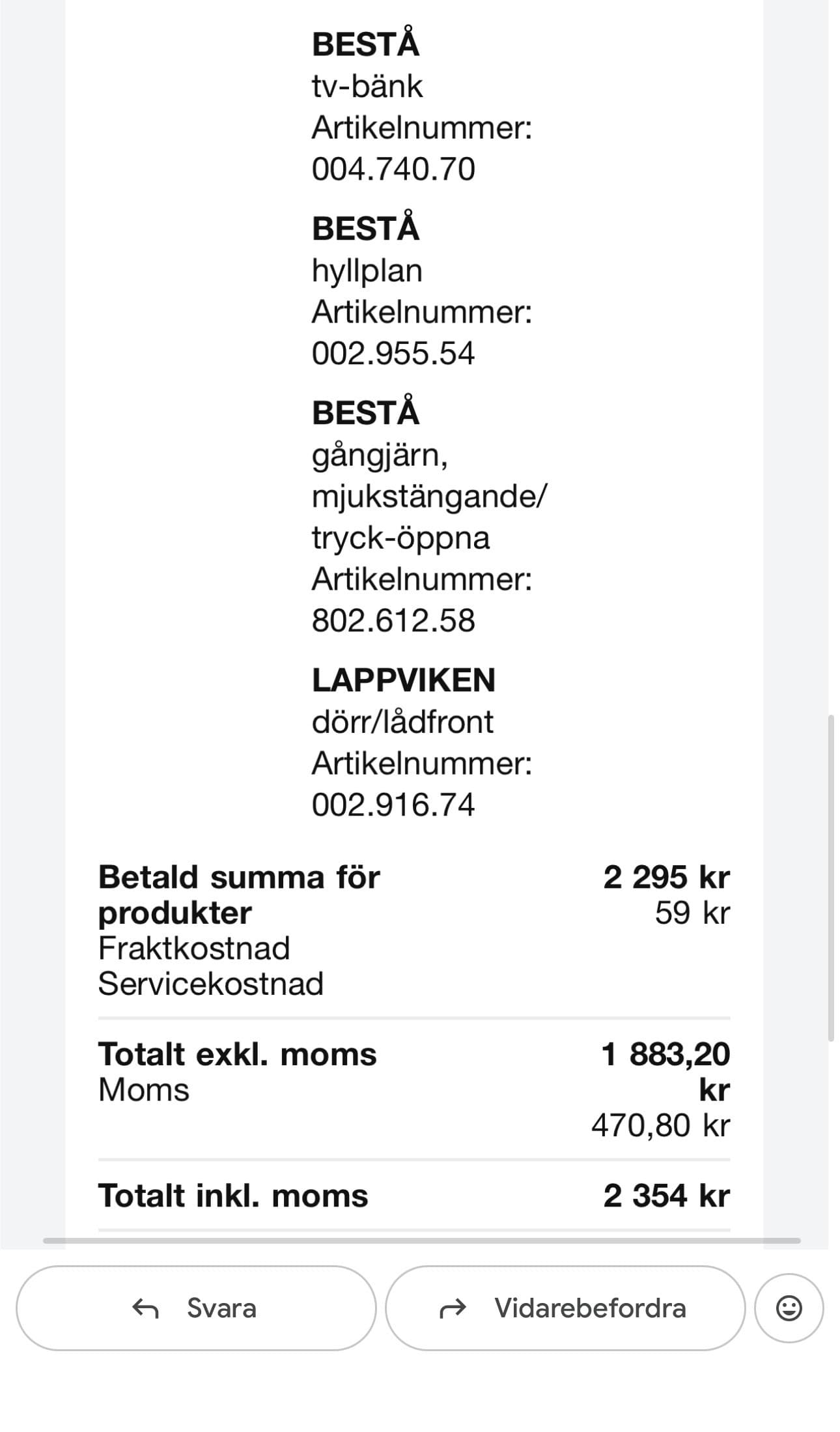 BESTÅ förvaring med dörrar, vit/Valviken, 180x42x74 cm