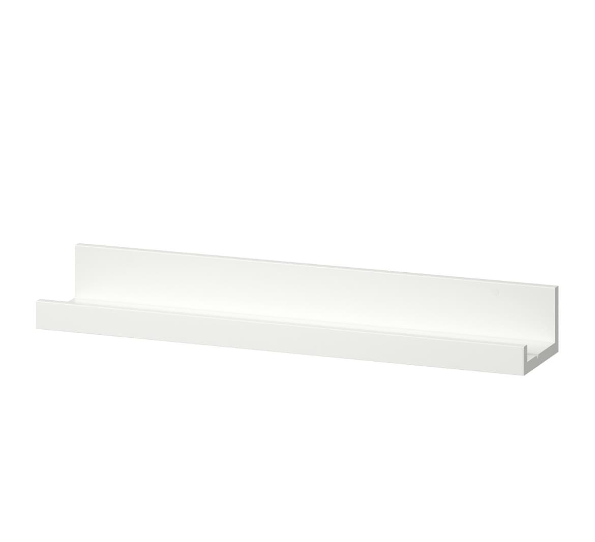 MOSSLANDA picture ledge, white, 55 cm