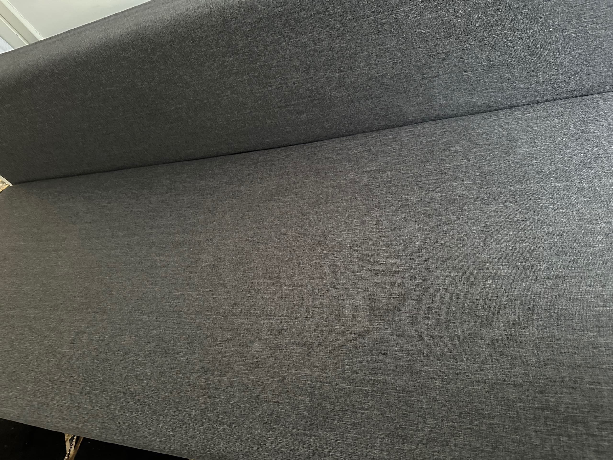 ÄLVDALEN 3-seat sofa-bed, Knisa grey-beige