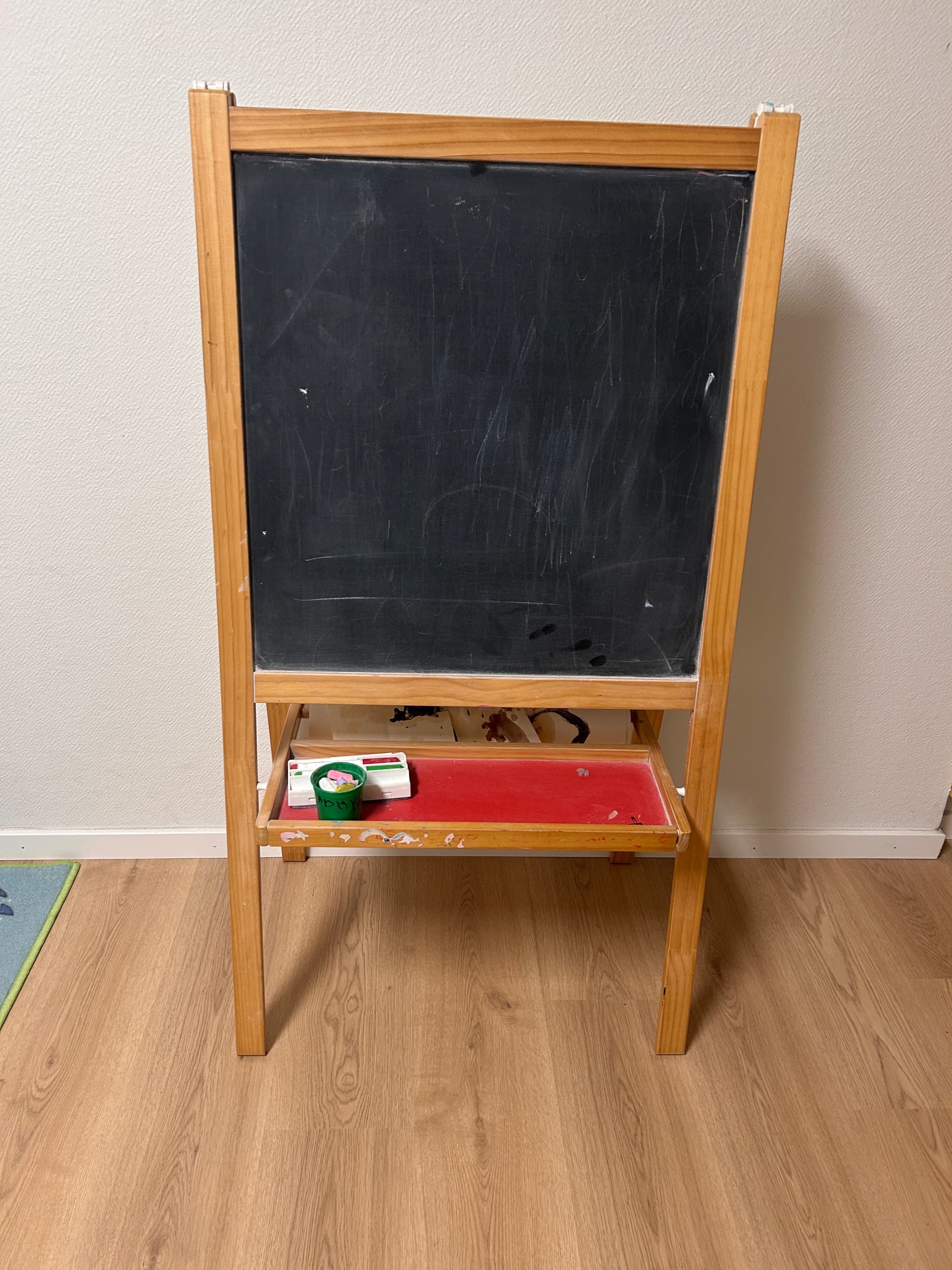 MÅLA easel, softwood