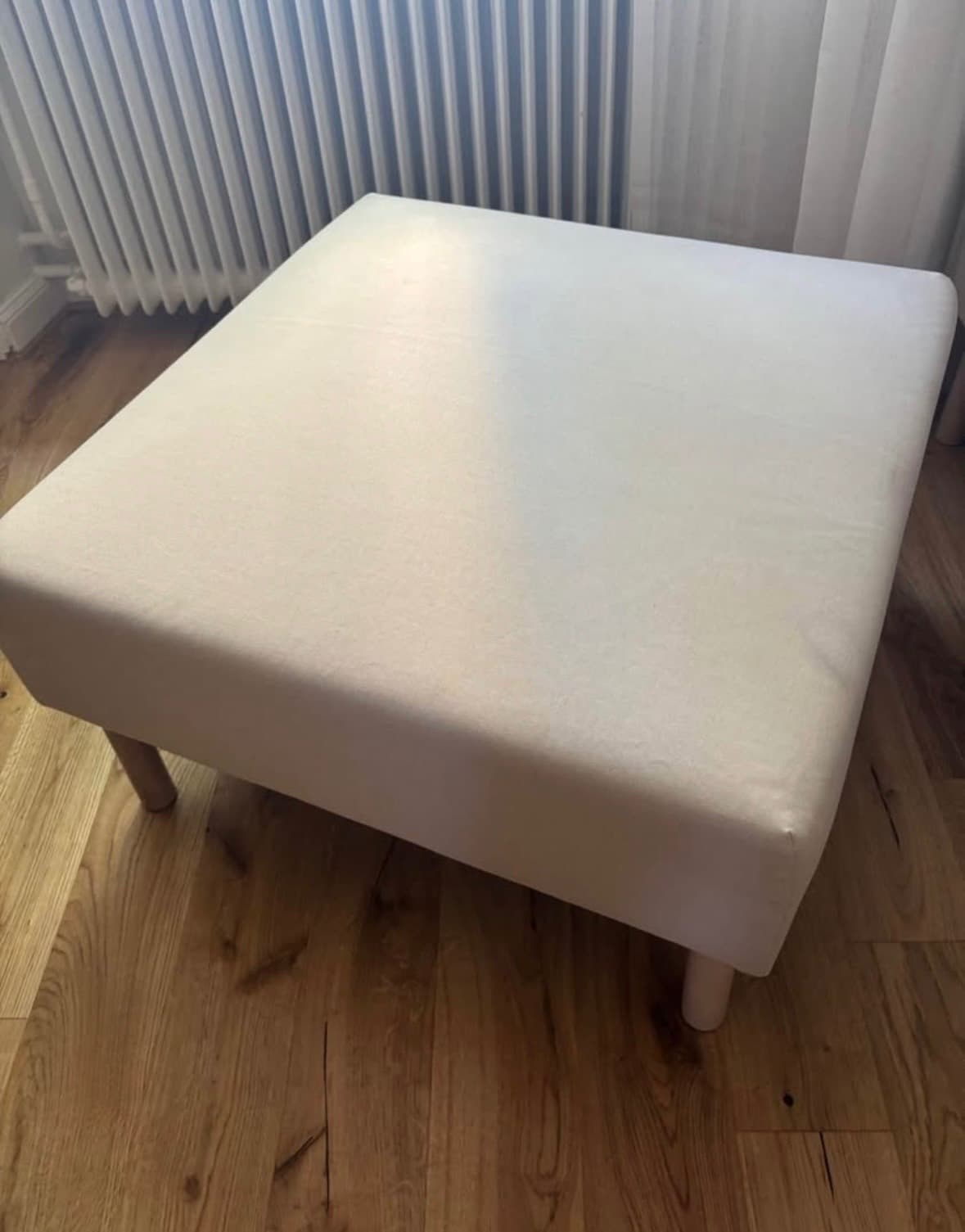 LILLEHEM 1-sitsmodul, Vissle/beige trä