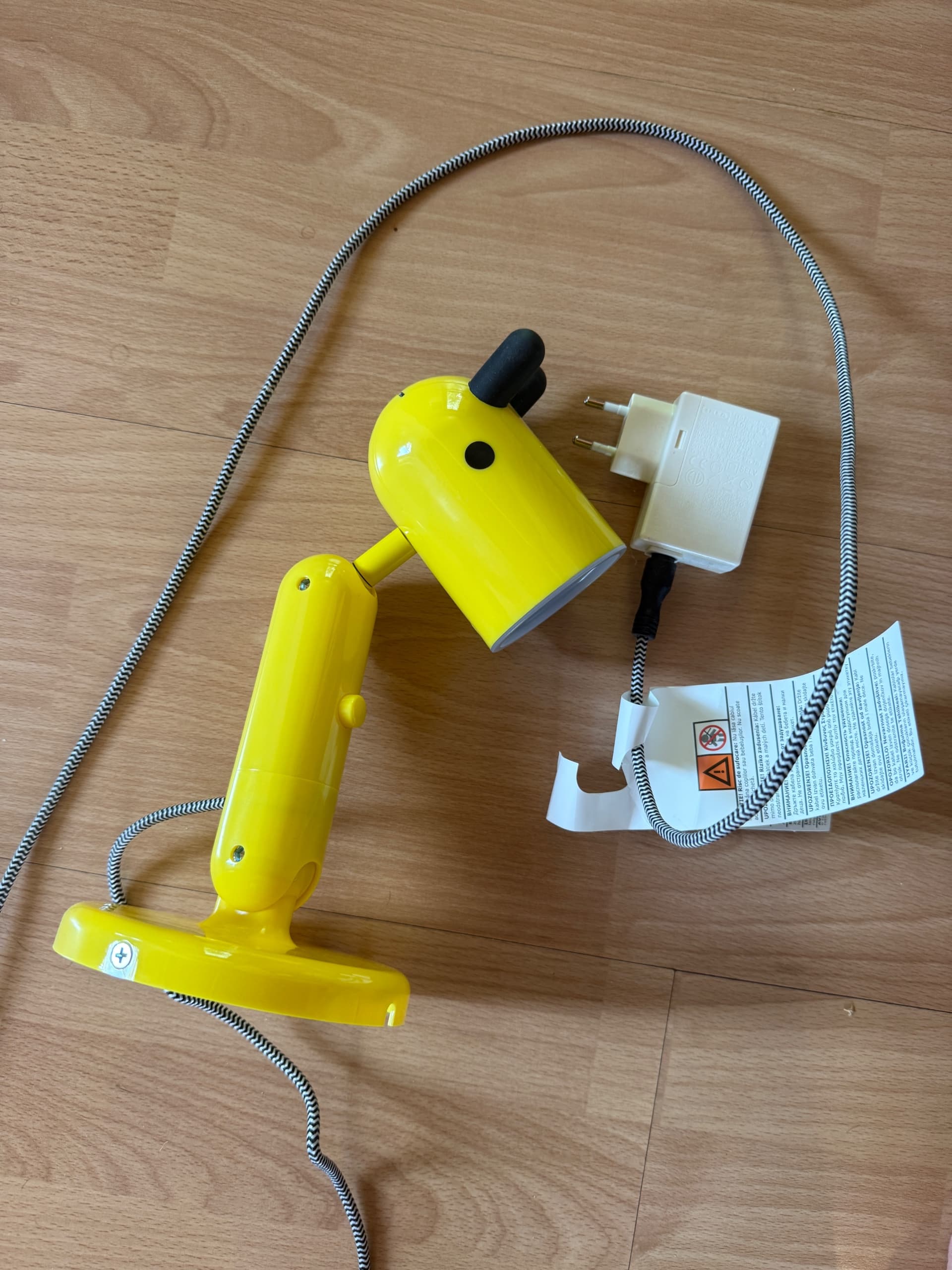 KRUX GUL LED arbetslampa, vit