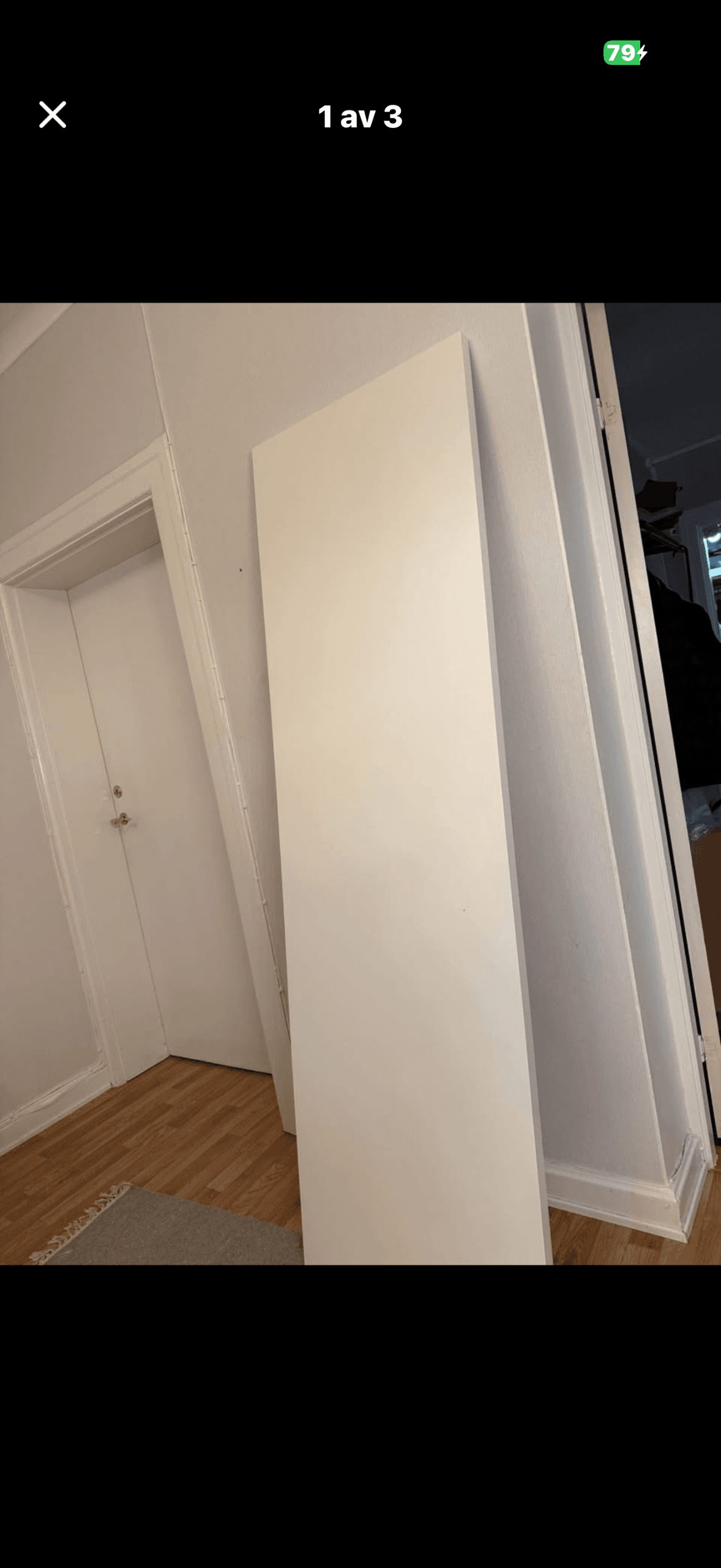 LAGKAPTEN bordsskiva, vit, 200x60 cm