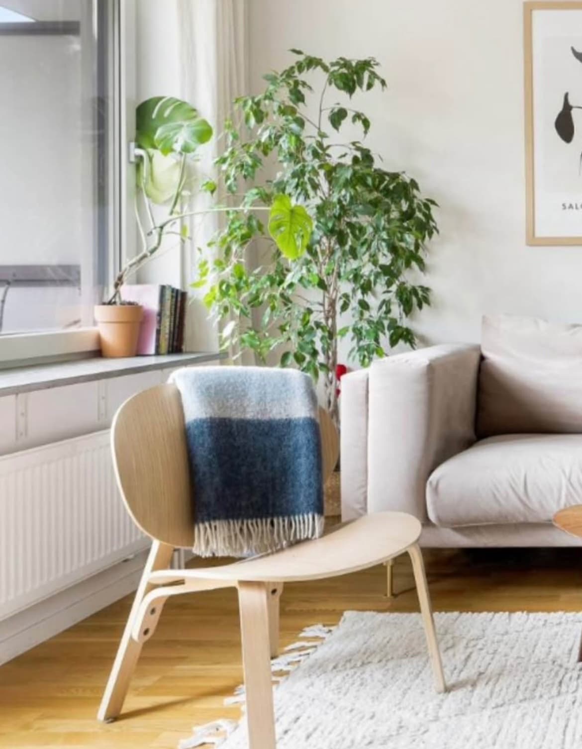 FRÖSET easy chair, white stained oak veneer