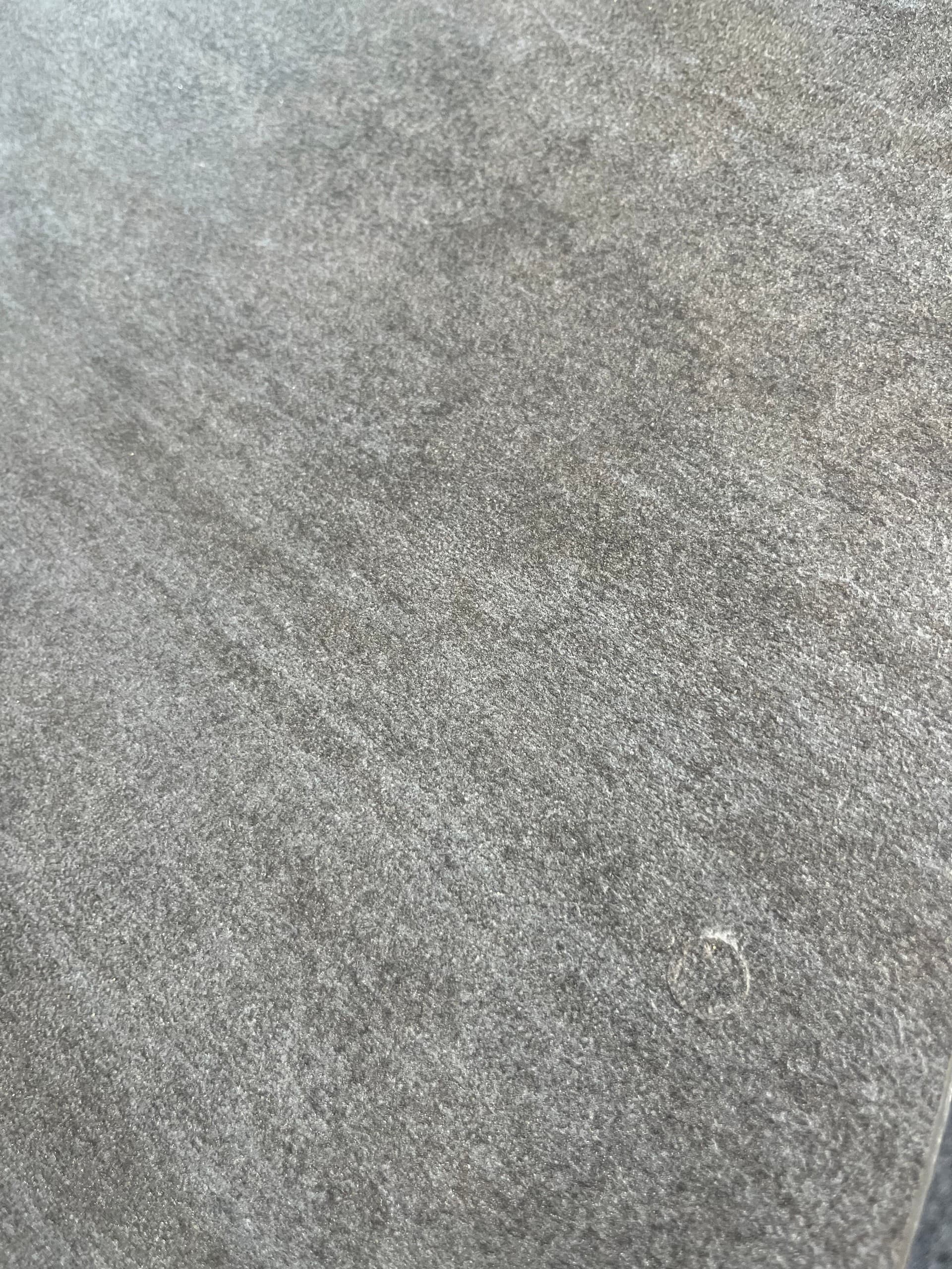 MARIEDAMM table, black marble effect, 105 cm